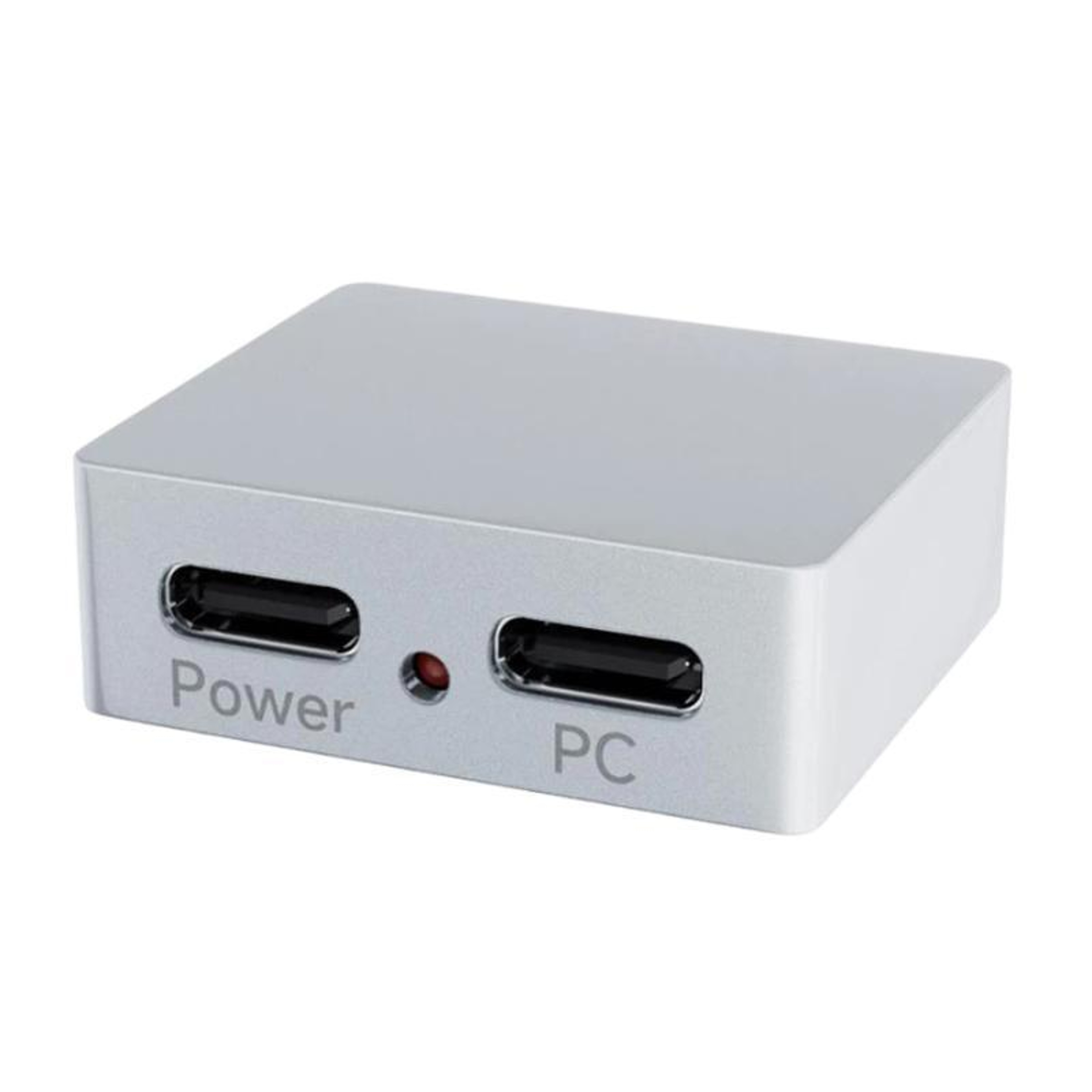 Waveshare USB-C Power & Data Splitter for Raspberry Pi and PiKVM with CNC Aluminum Case – view 1