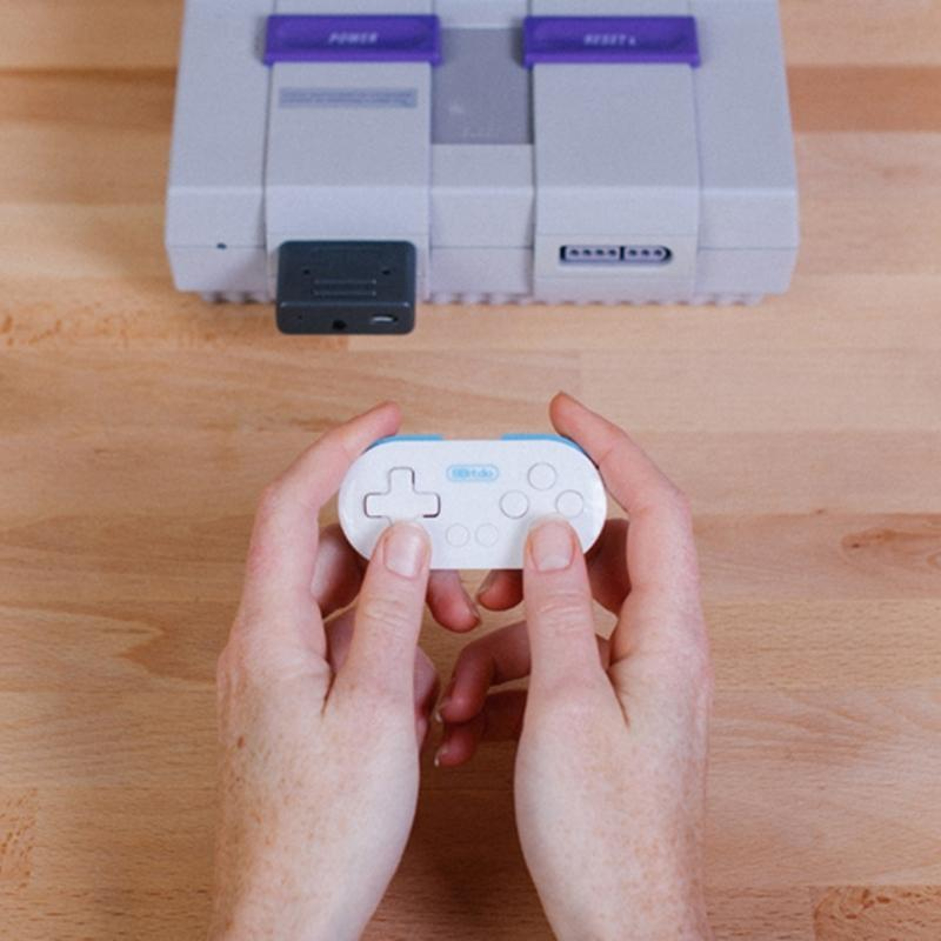 8BitDo Retro Bluetooth Receiver for SNES & Super Famicom Wireless Controller Adapter – view 4
