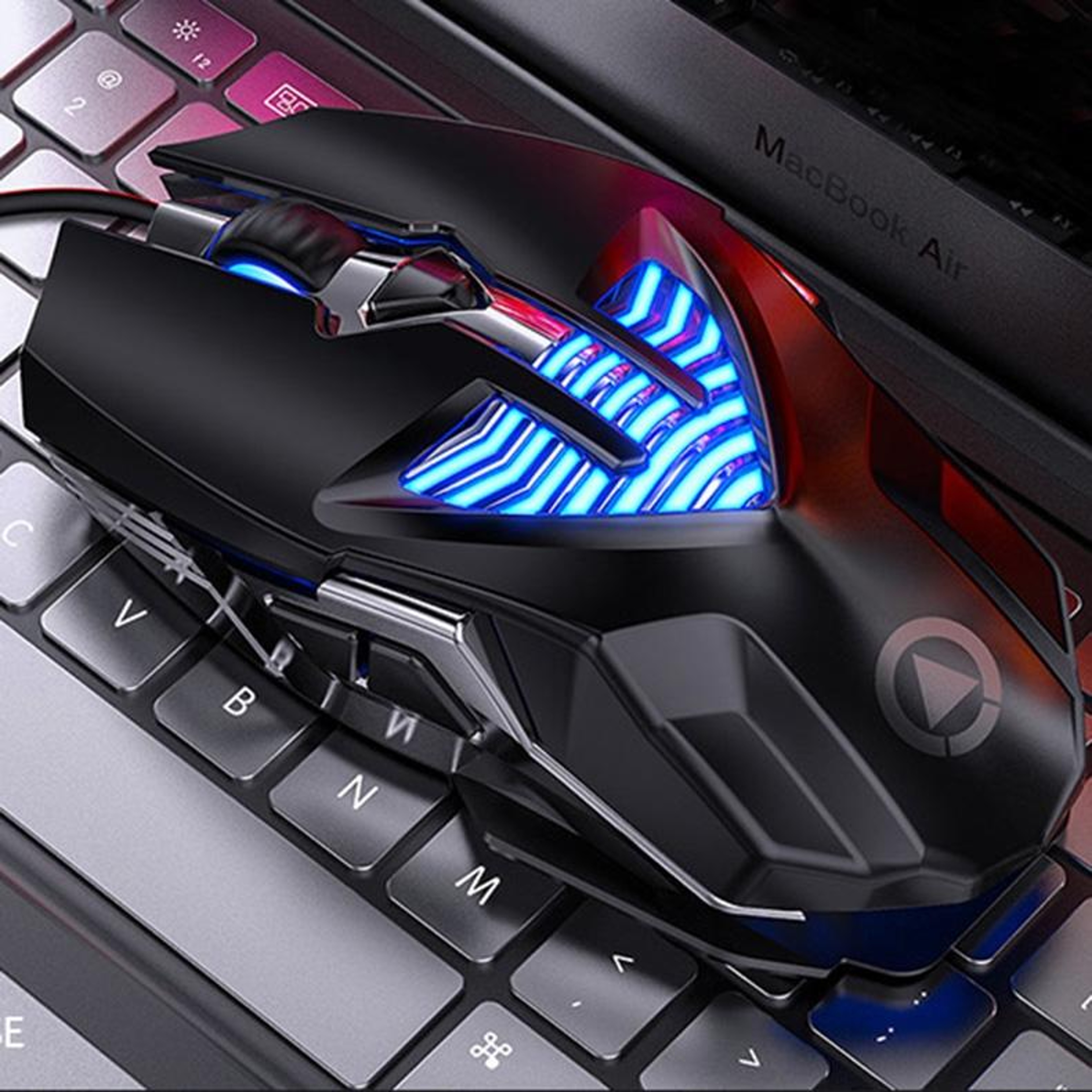 YINDIAO G4 Wired Gaming Mouse 3200 DPI RGB Programmable USB Gaming Mouse With 7 Keys 1
