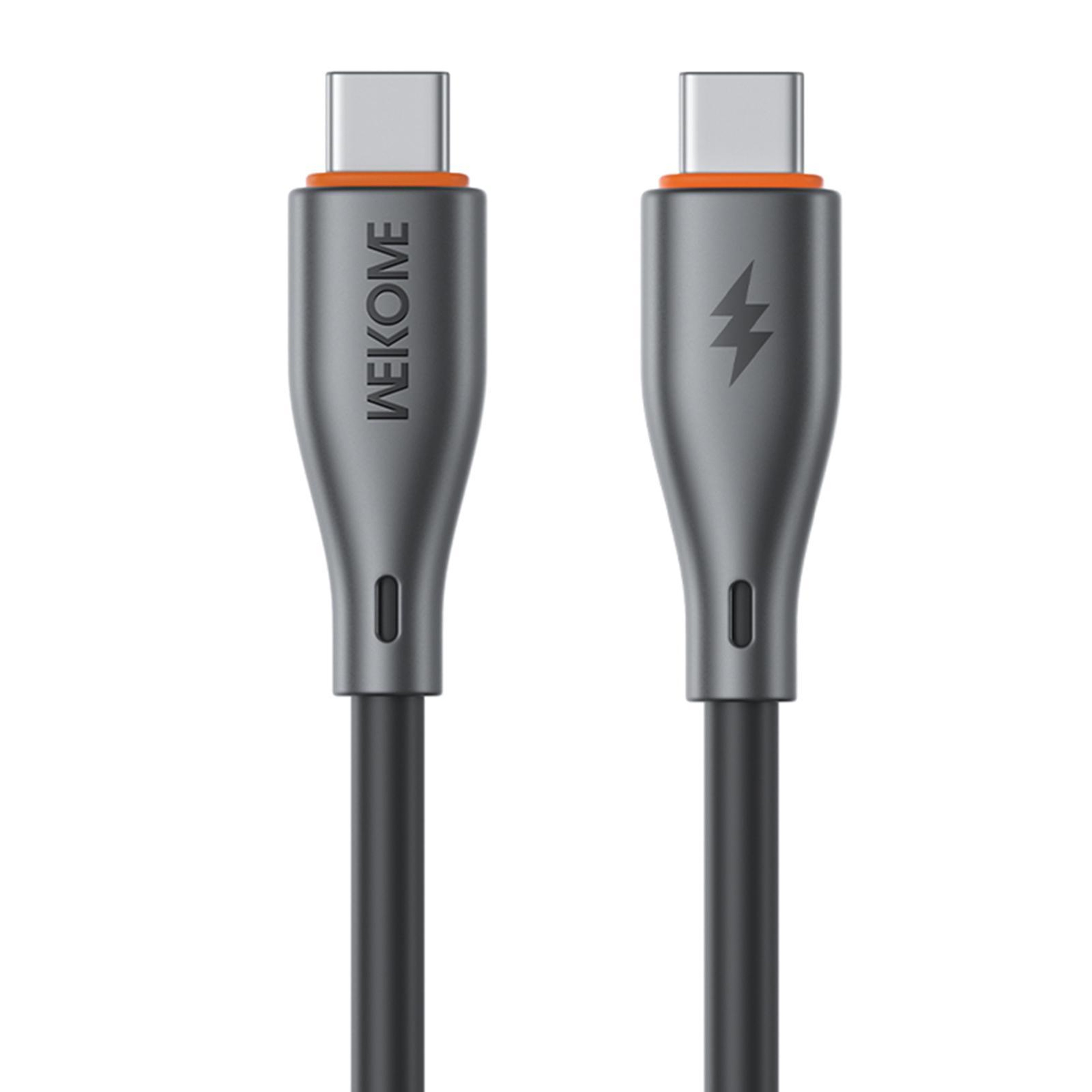 WK Kinkong Flash 65W USB-C Cable 1M Fast Charging USB-C to USB-C Cable for Phones, Tablets & Laptops – view 1