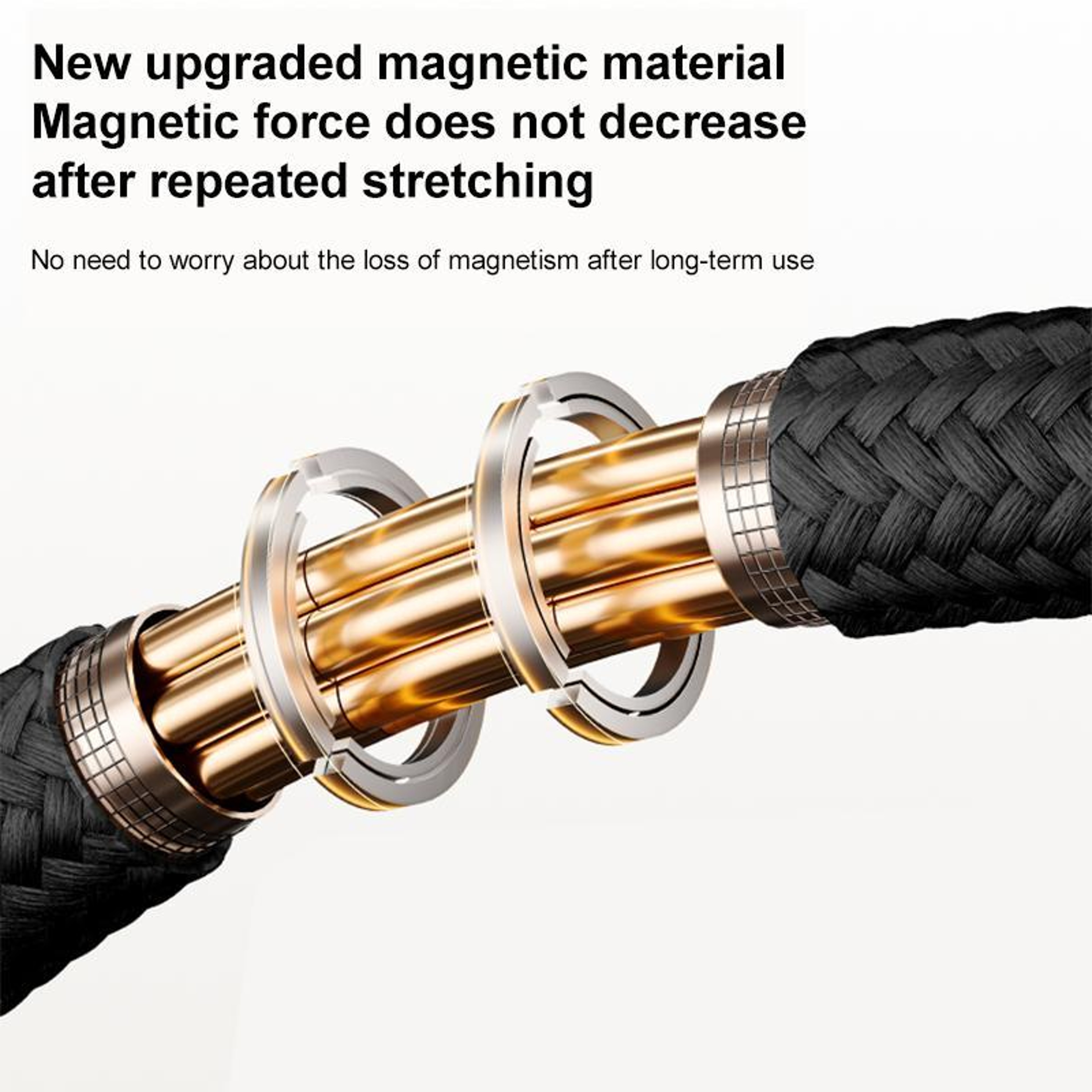 MOMAX Mag Link 60W USB C to Lightning cable MFi Magnetic Braided Fast Charging Cable 1M – view 5