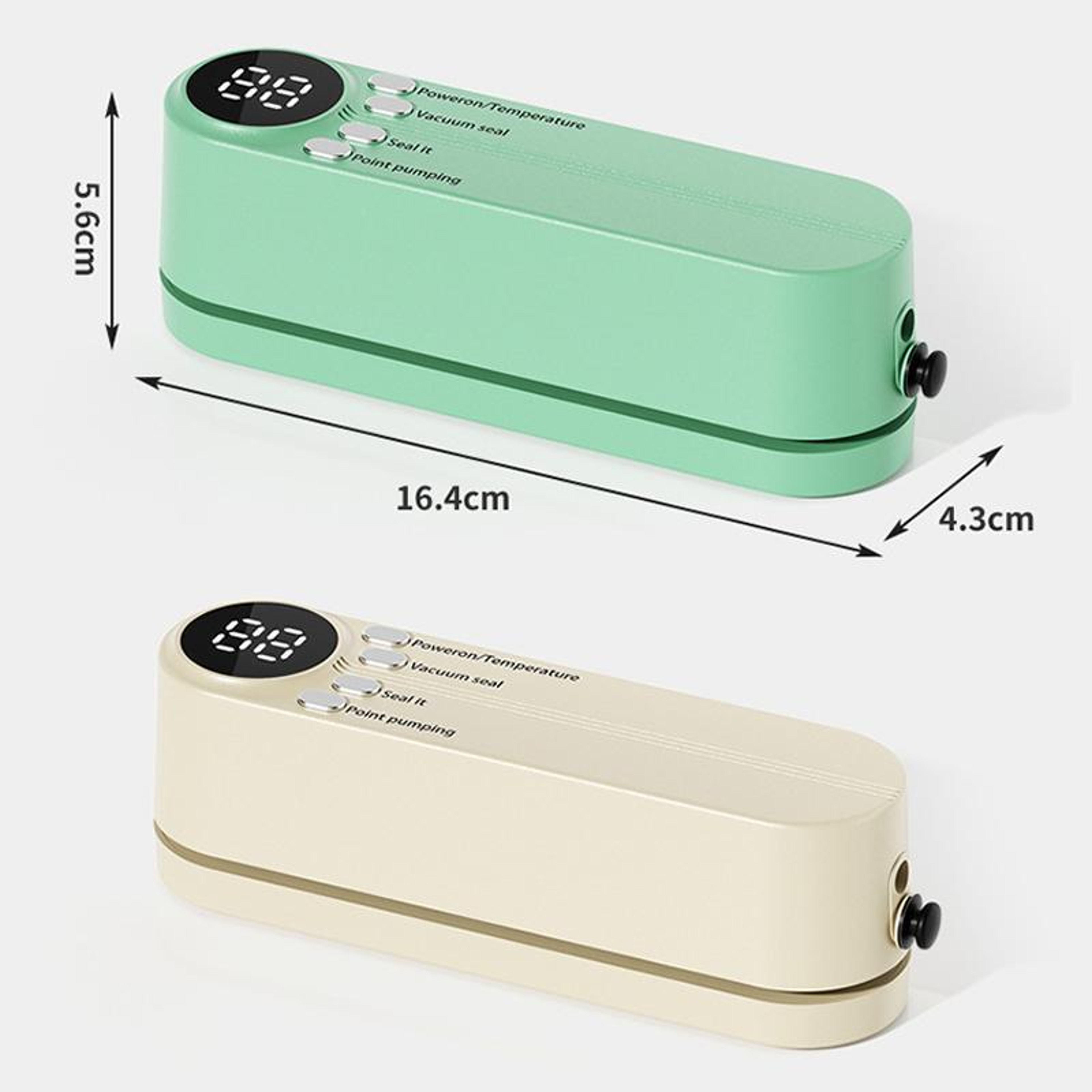 Portable Wireless Vacuum Sealer Machine for Food Storage with Automatic Sealing and 60kPa Suction – view 10