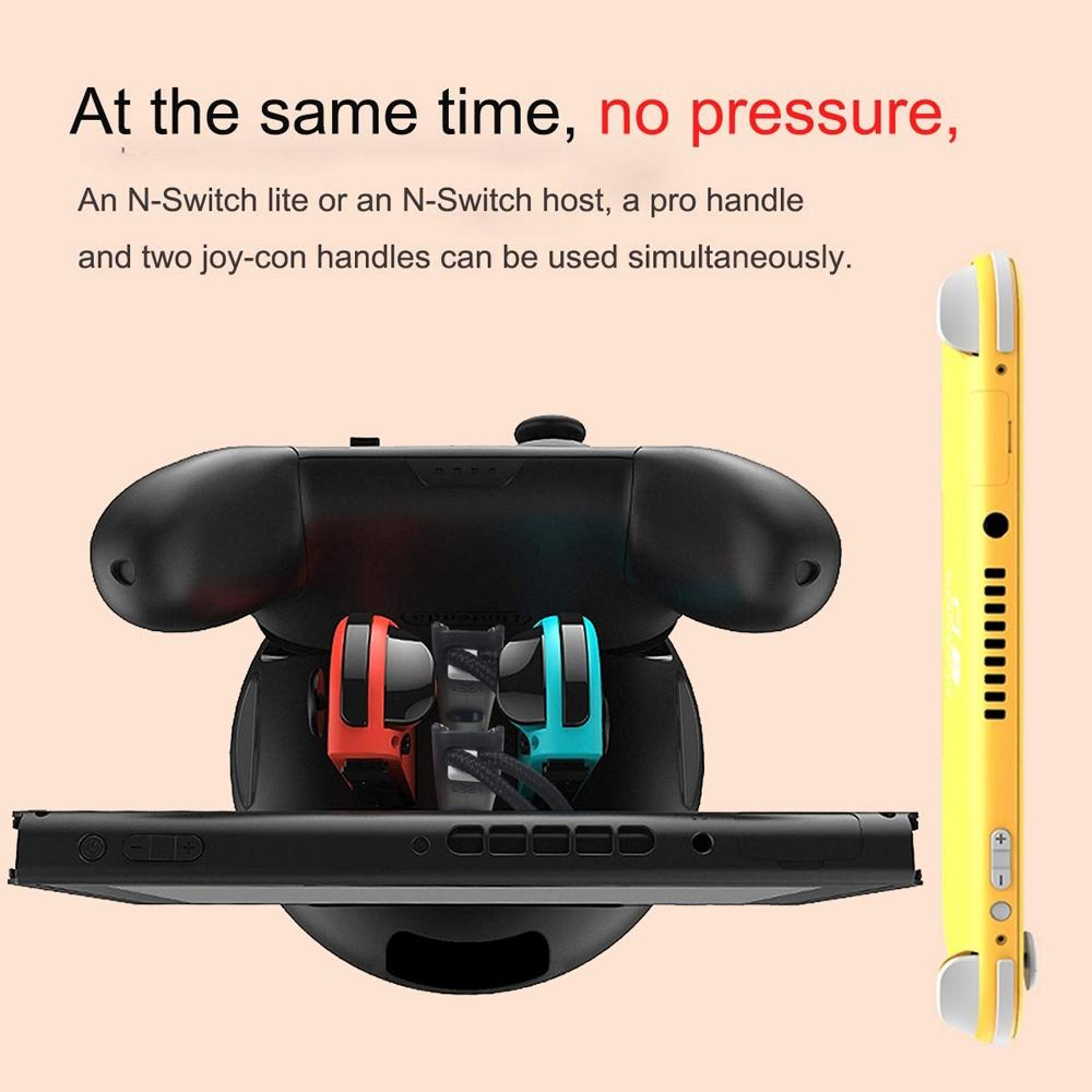 D1 Nintendo Switch Controller Charger With Colorful LED Charging Dock For Switch And Switch Lite 6