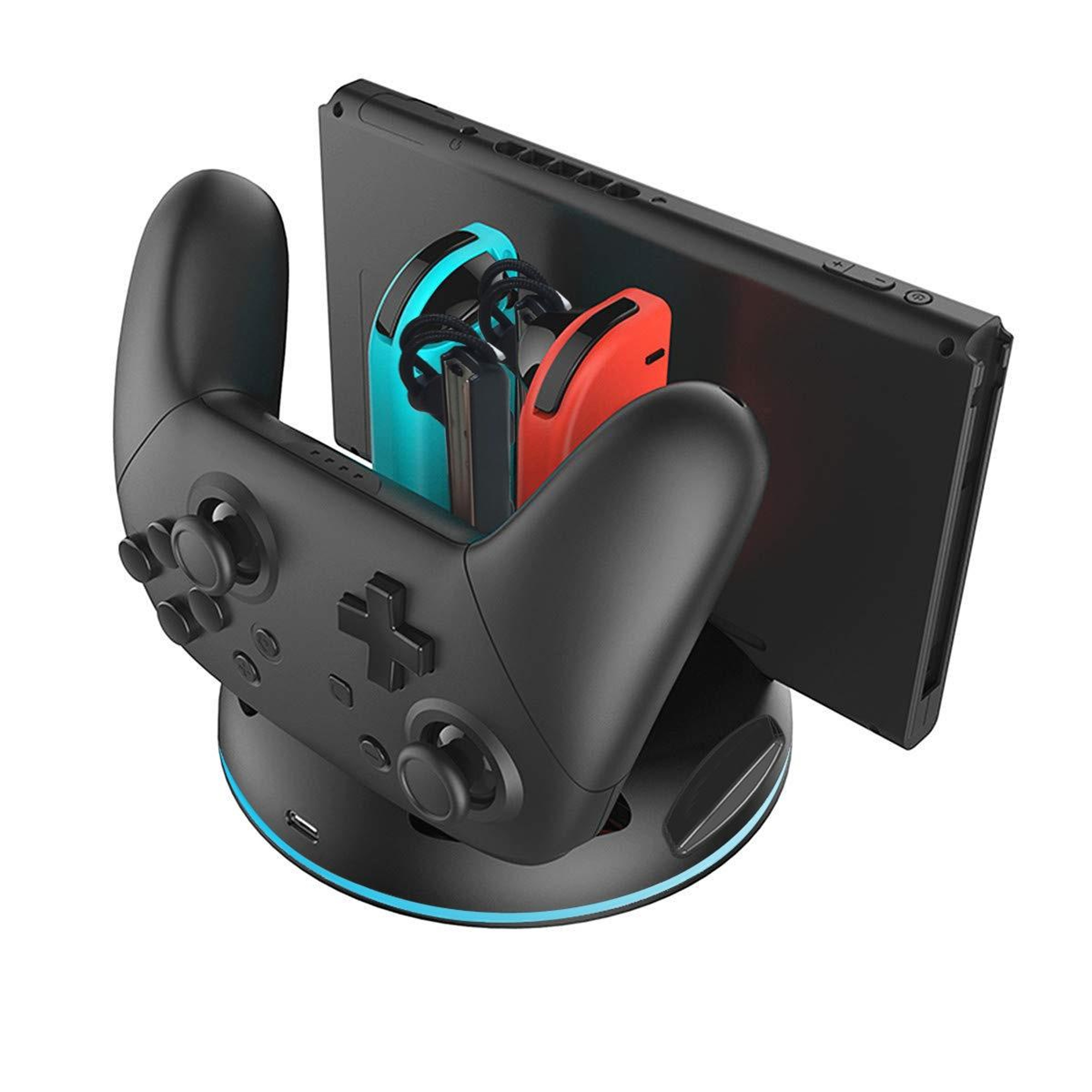 D1 Nintendo Switch Controller Charger With Colorful LED Charging Dock For Switch And Switch Lite 7