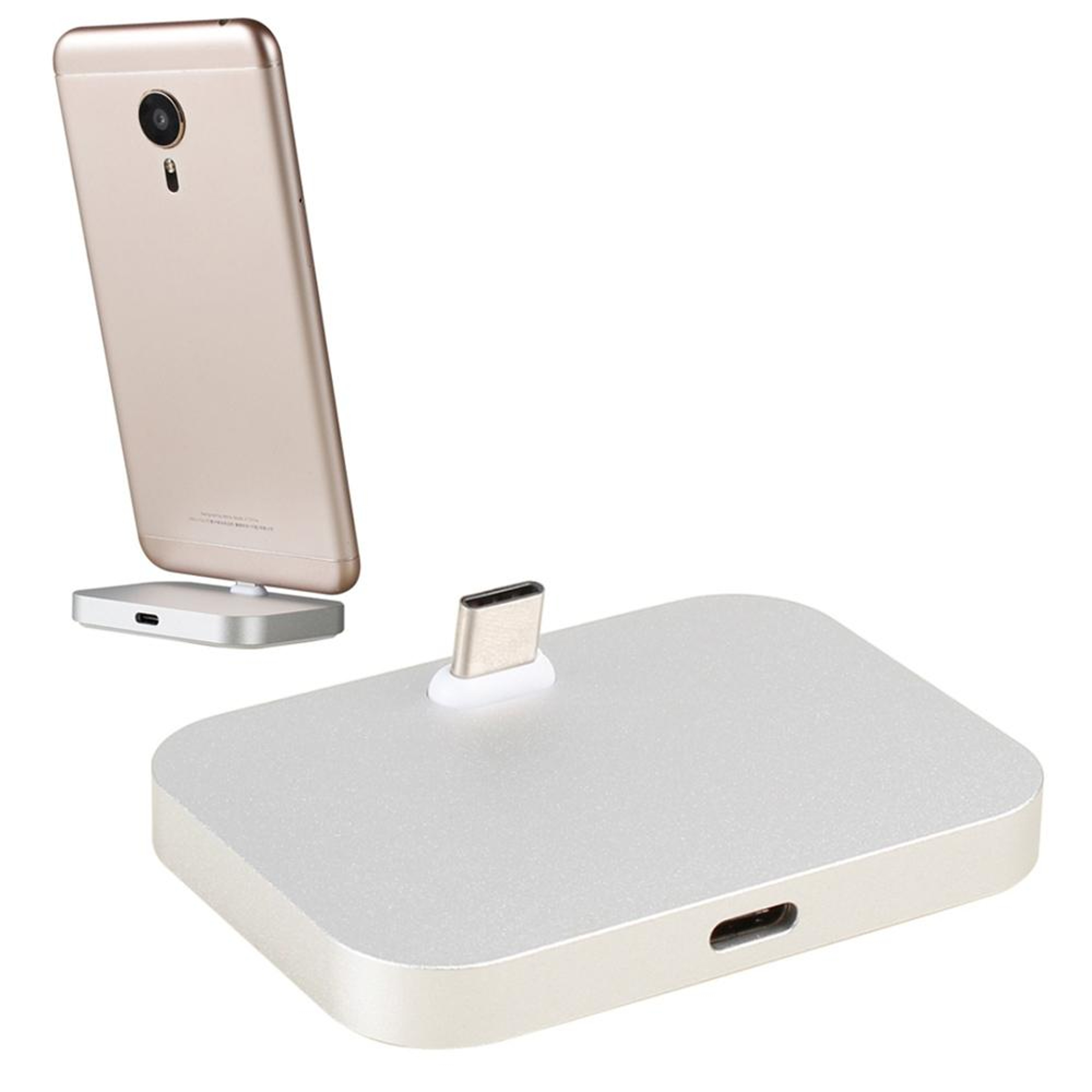 USB C Charging Dock Aluminum Desktop Phone Charger Type C Charging Stand 10