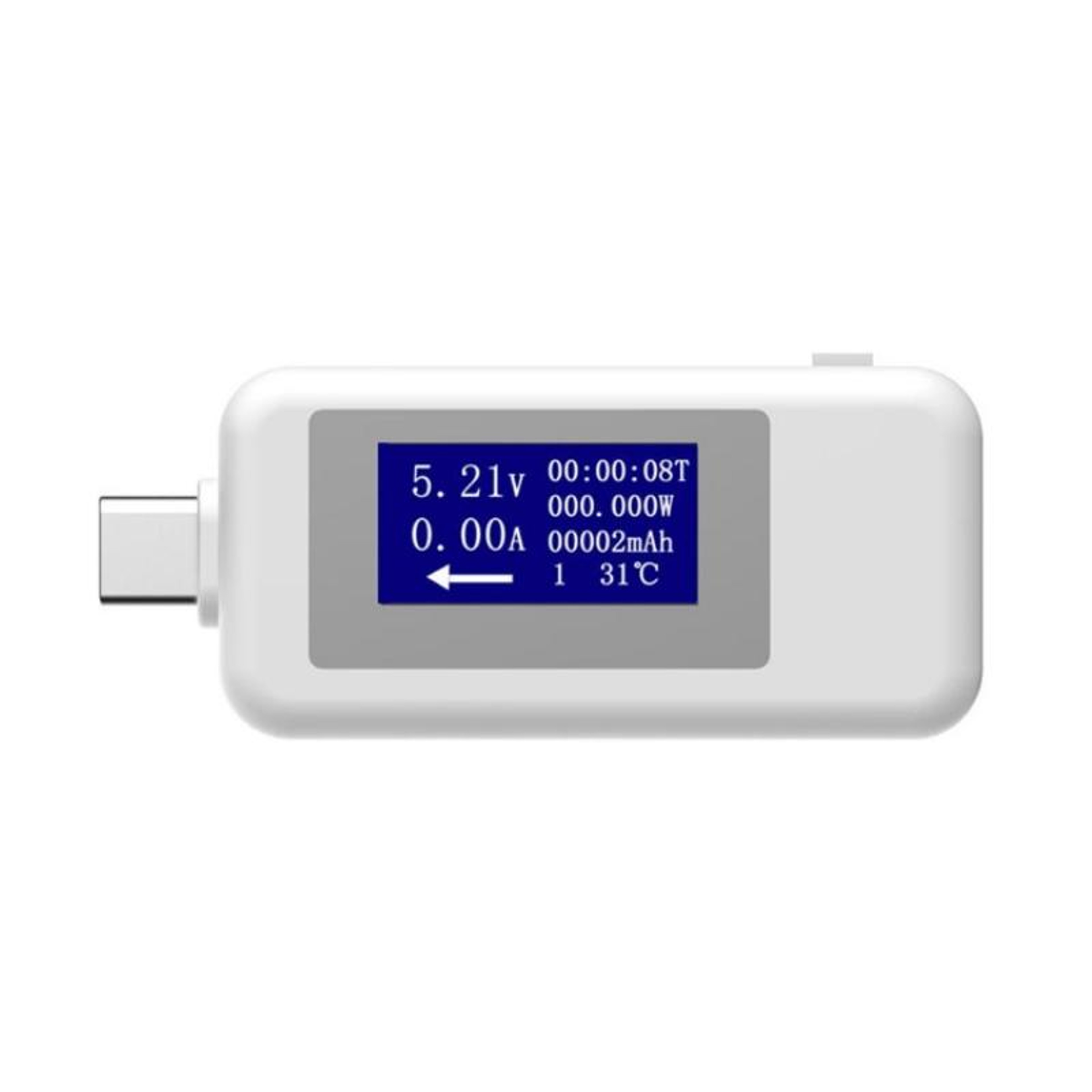 KEWEISI USB C Tester Digital Voltage Current Meter Fast Charging Power Detector – view 1