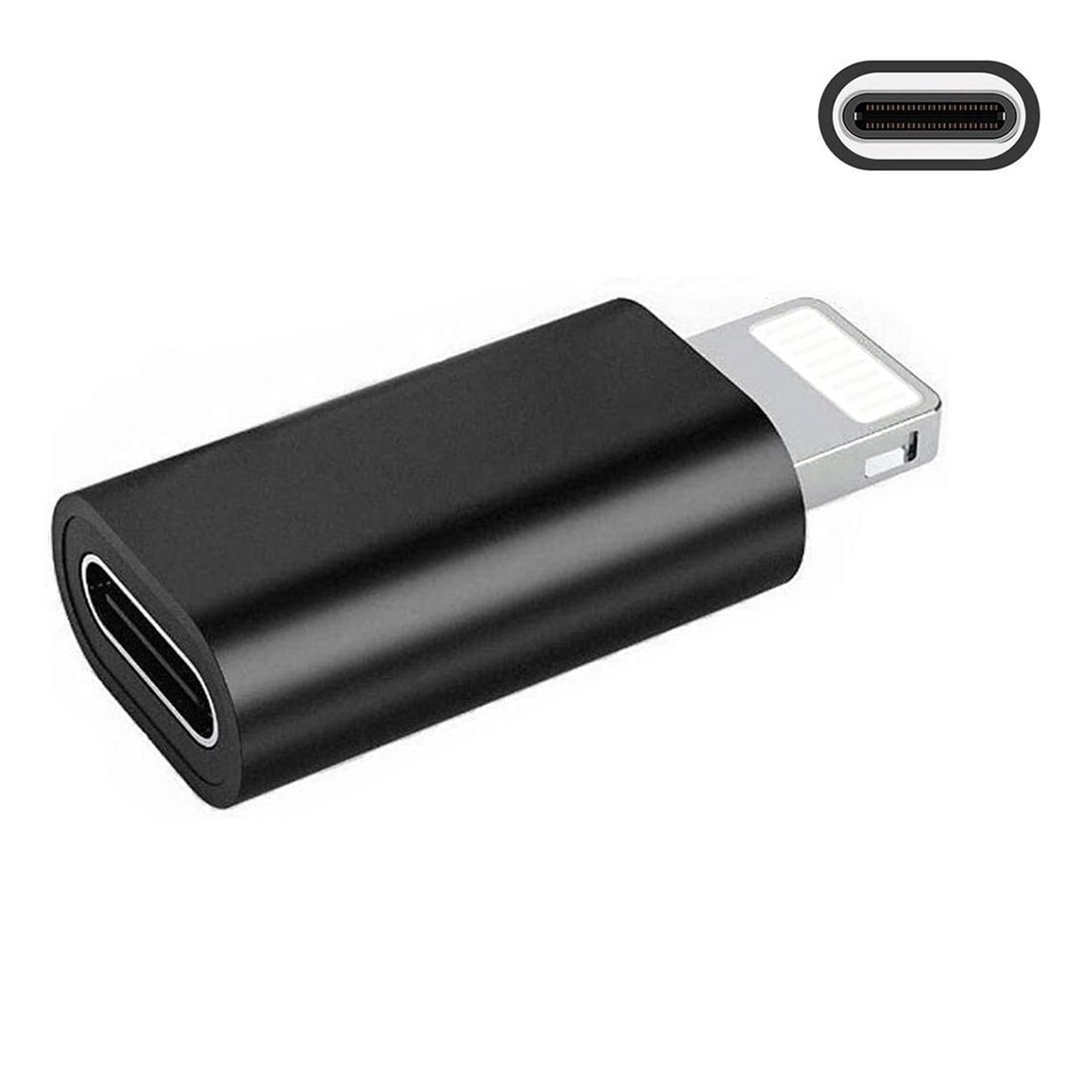 ENKAY USB-C to Lightning Adapter Compact Type-C to 8 Pin Connector for iPhone Charging – view 1