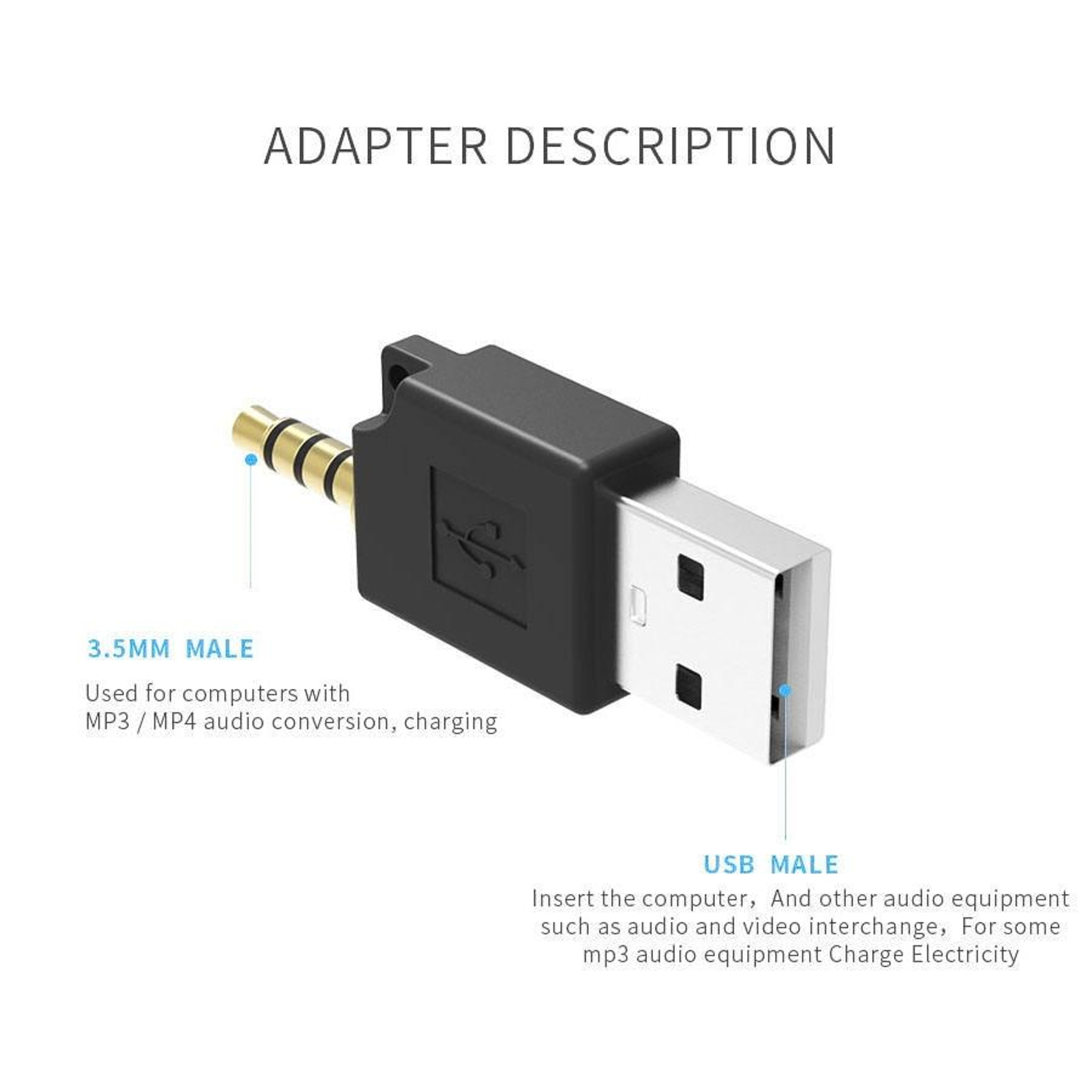 IPod Shuffle USB Data Dock Charger Adapter For 2nd And 3rd Generation Fast Charge And Sync 1