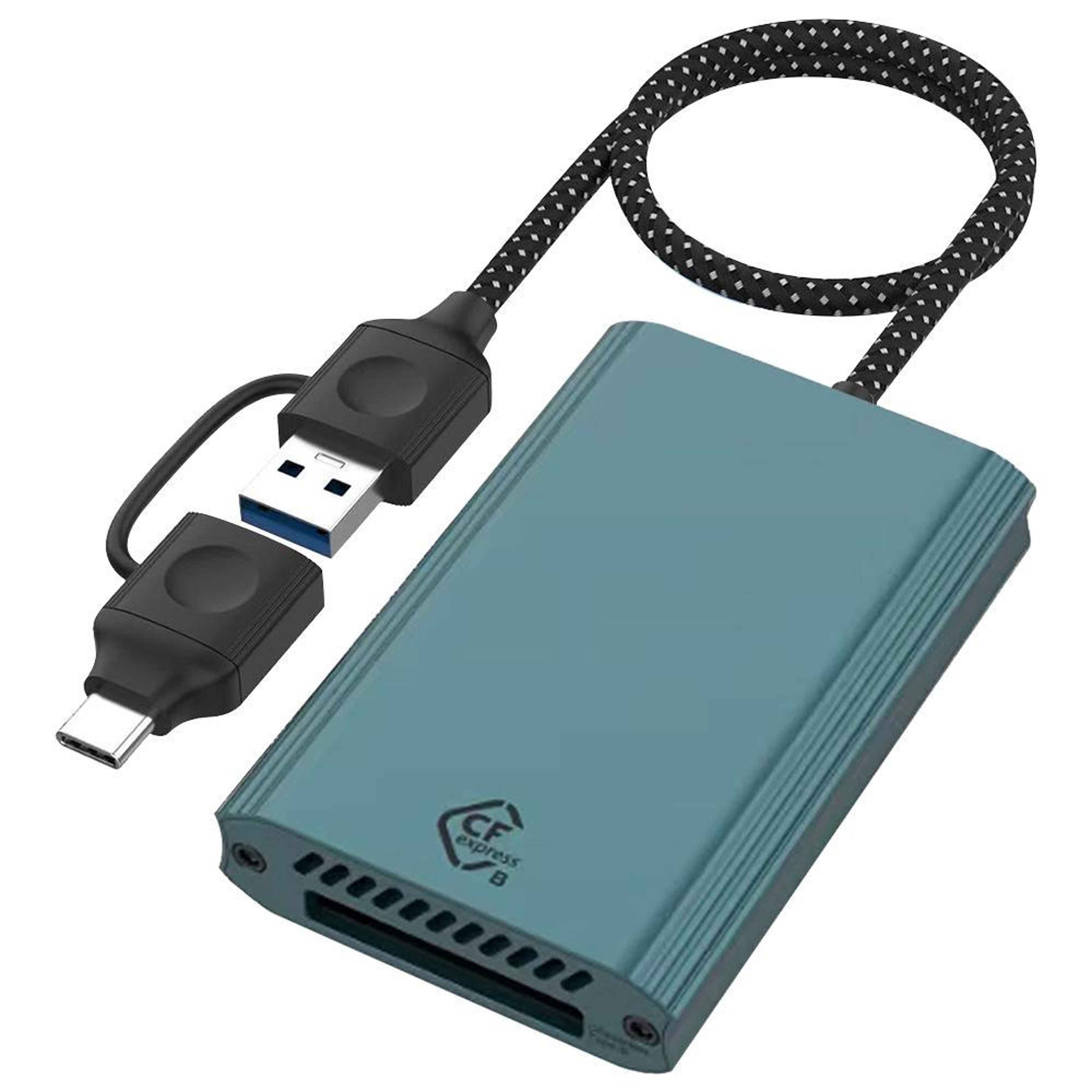 USB C USB 3.2 Gen2 CFexpress Type B Card Reader 10Gbps High Speed Memory Card Adapter – view 10
