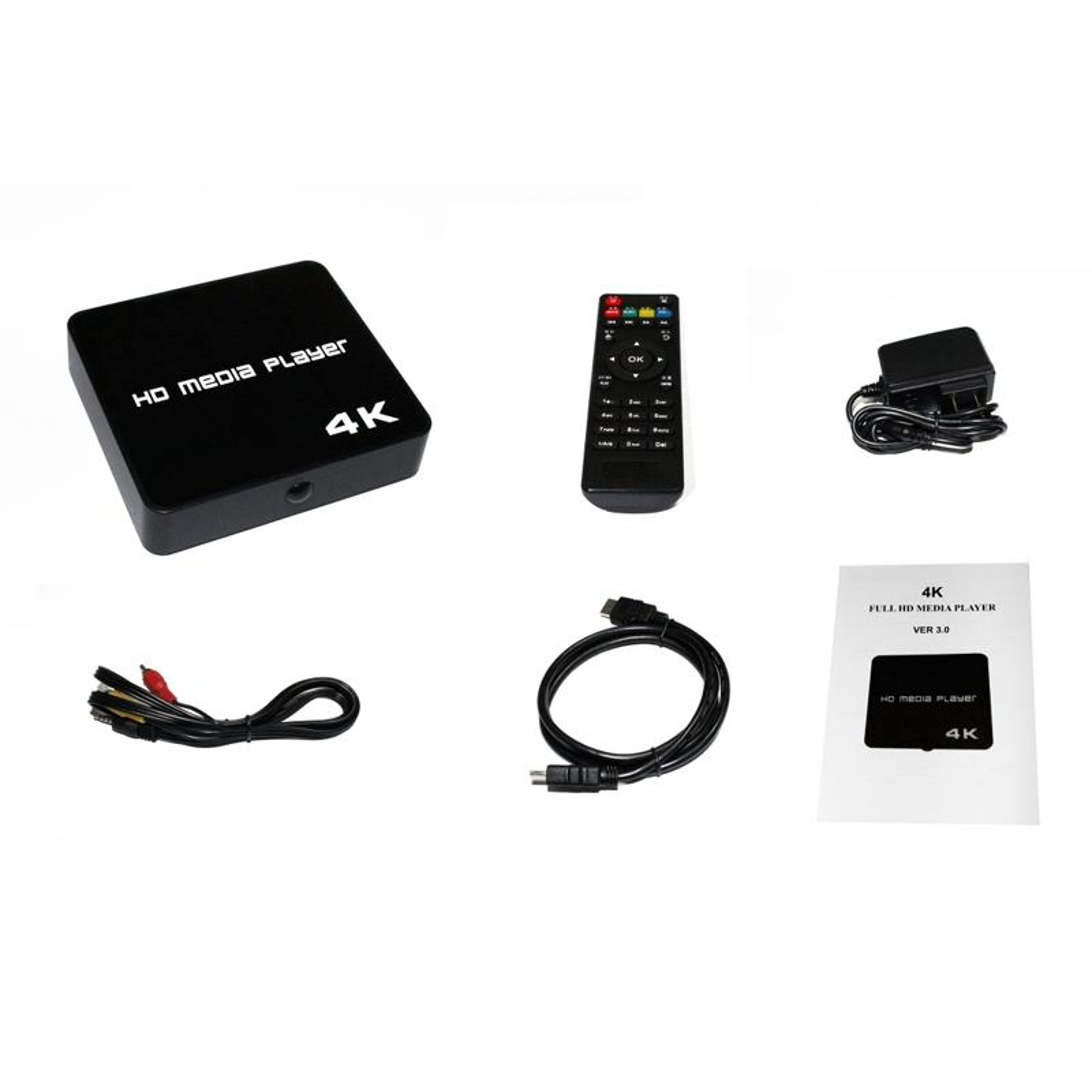 4K Digital Signage Player Android Advertising Media Player with Auto Playback and PPT Support – view 3