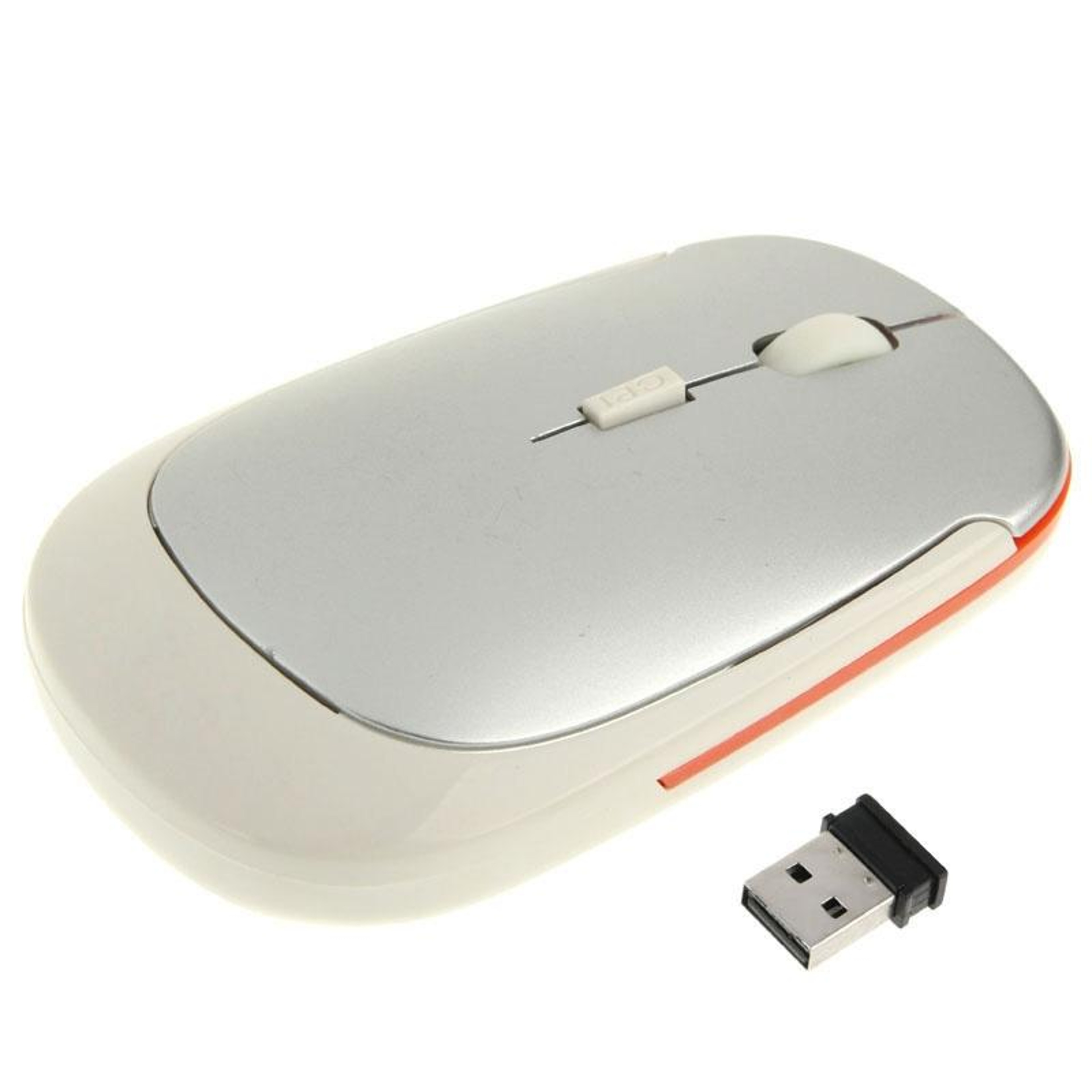 UltraSlim Wireless Mouse With Adjustable DPI  Ergonomic Comfort 0