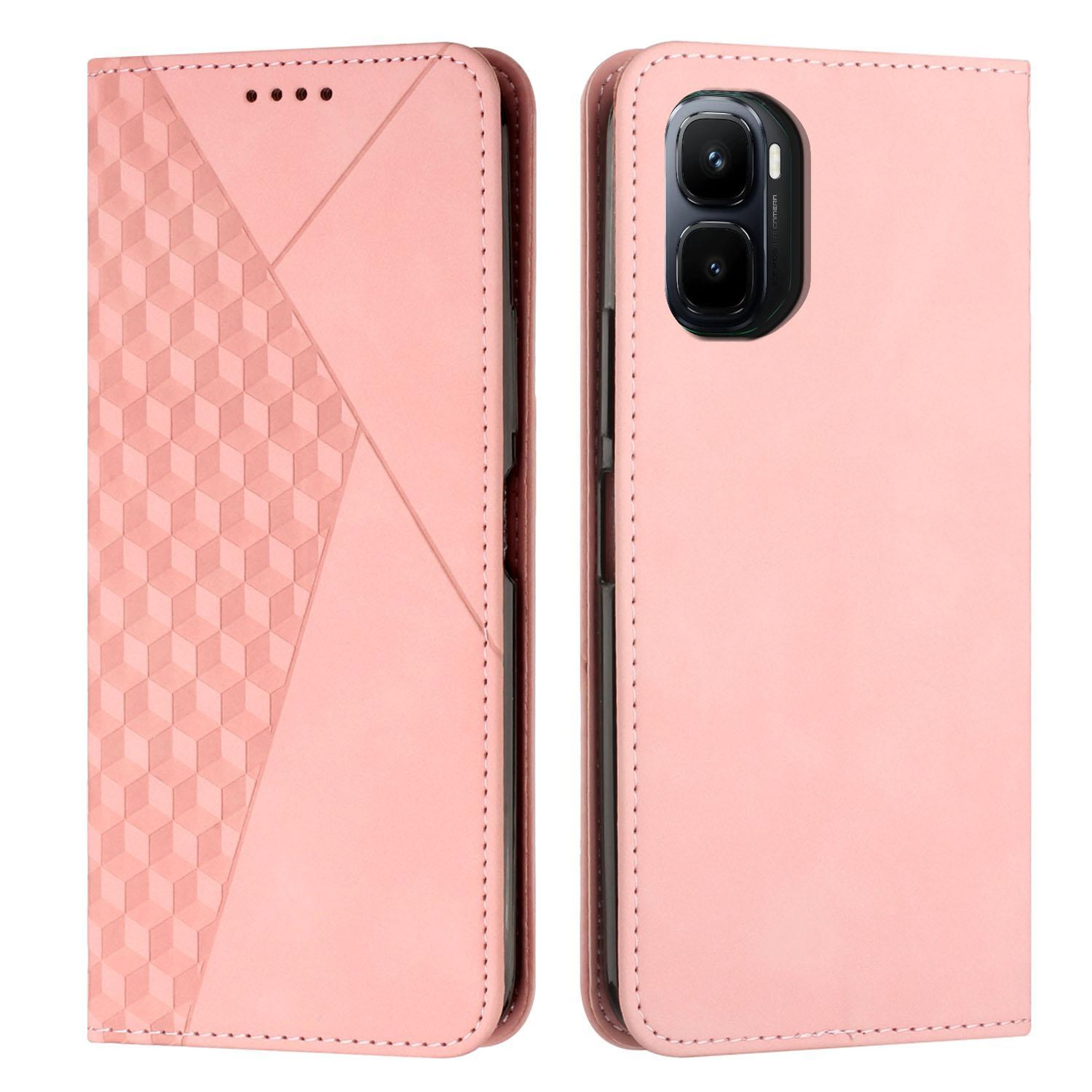 Infinix GT 50 Pro Leather Case Magnetic Wallet Flip Phone Cover with Kickstand – view 11