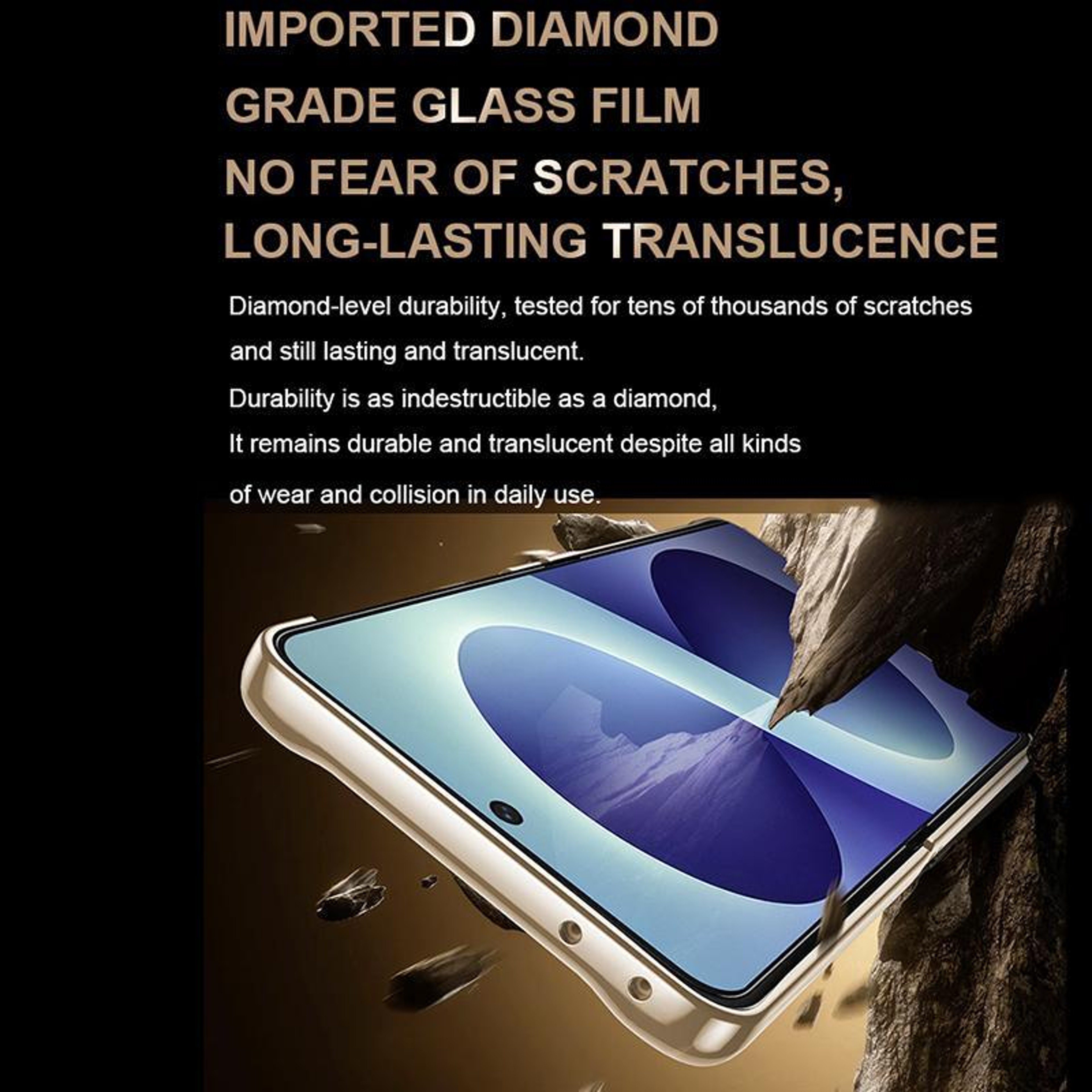 Galaxy Z Flip8 5G Hinge Protection Case Clear Electroplated Shockproof Cover with Kickstand – view 6
