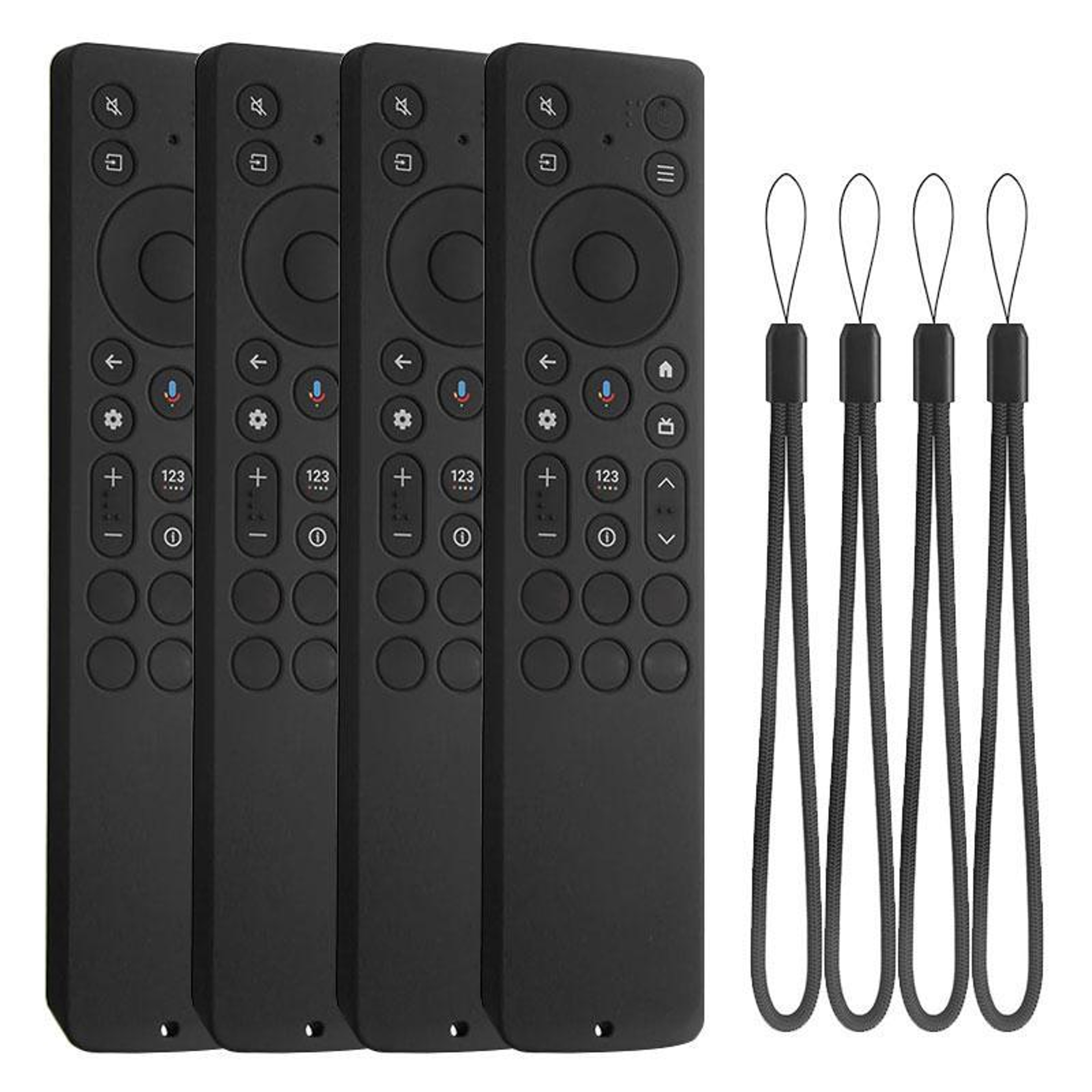 XDcase TCL Remote Cover Soft Silicone Remote Case for RC923A RC813A TV Remote with Mini Strap – view 9