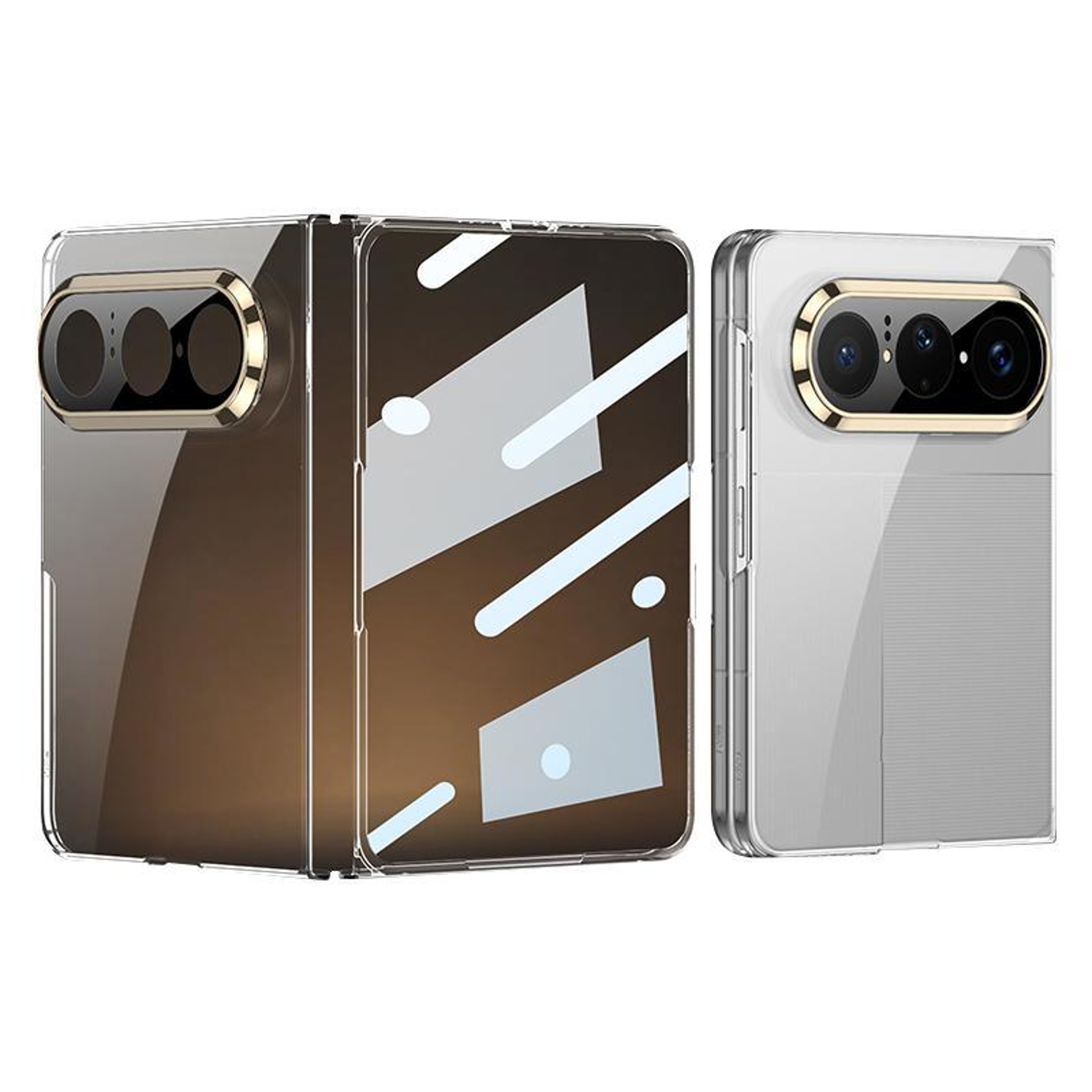 GKK Ultra Thin 360 Protective Folding Phone Case for Huawei Pura X Max with Built In Screen Protector – view 15