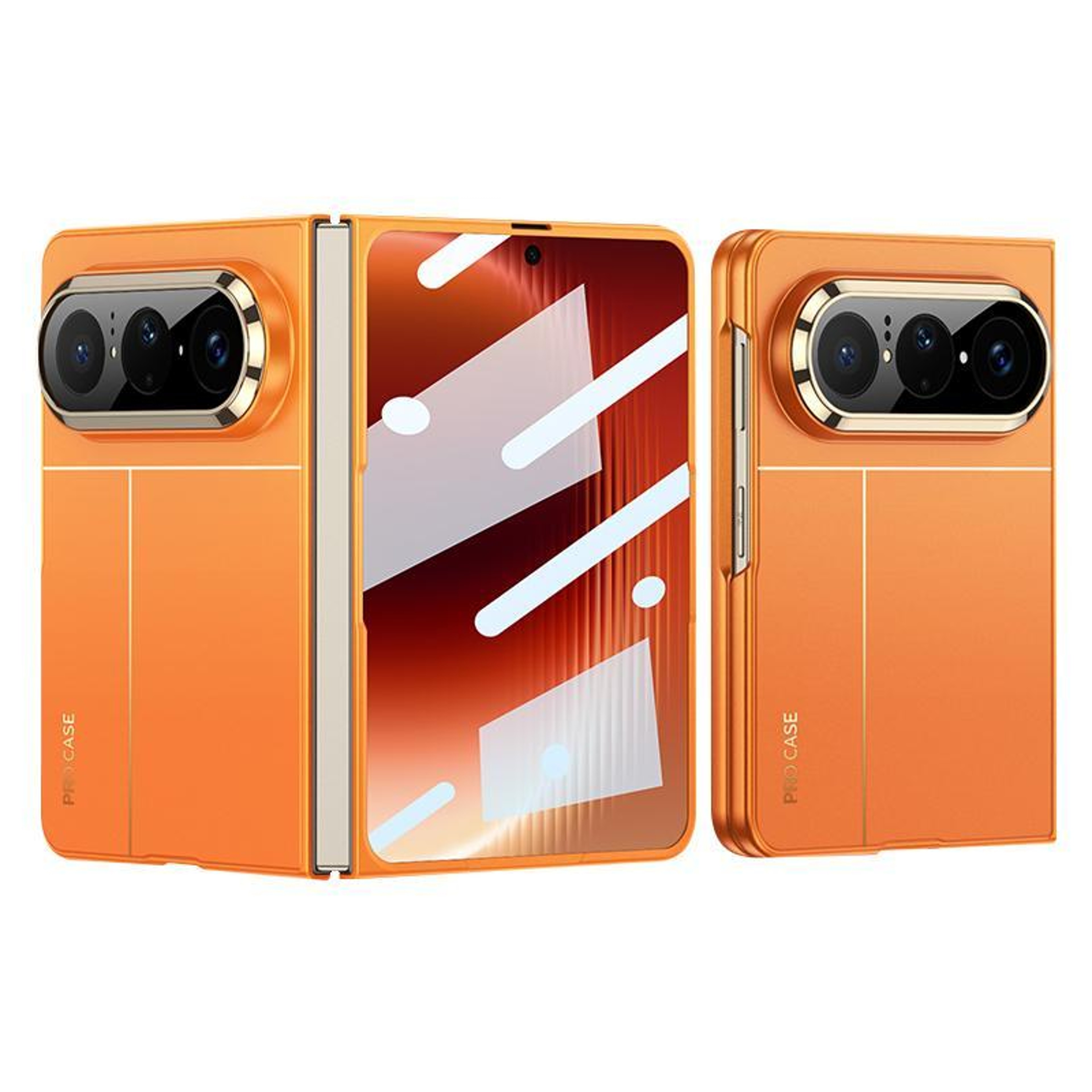 GKK Ultra Thin 360 Protective Folding Phone Case for Huawei Pura X Max with Built In Screen Protector – view 17