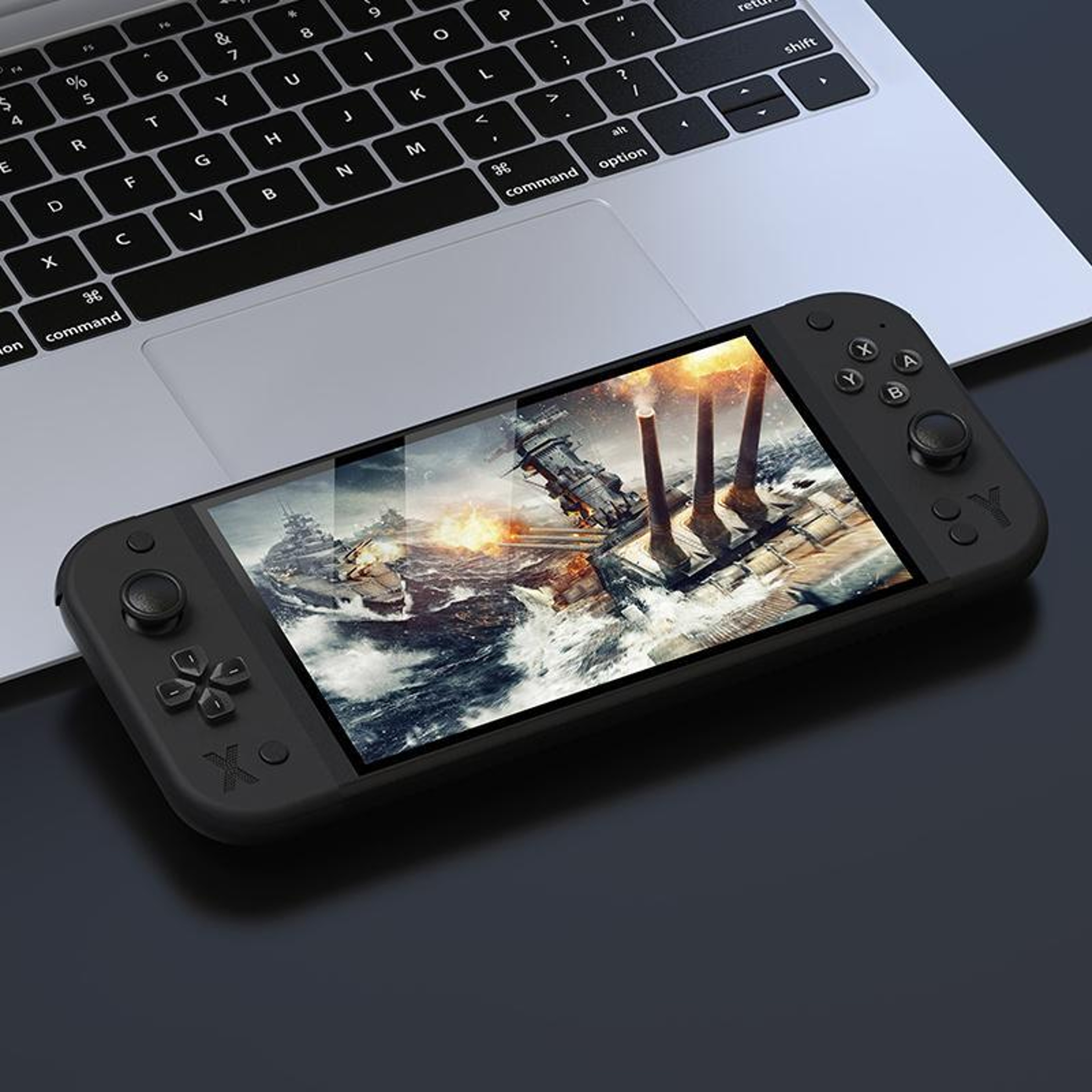 G90 Handheld Game Console 7 Inch IPS HD Retro Game Console with 64GB TF Card and 30 Plus Emulators – view 2
