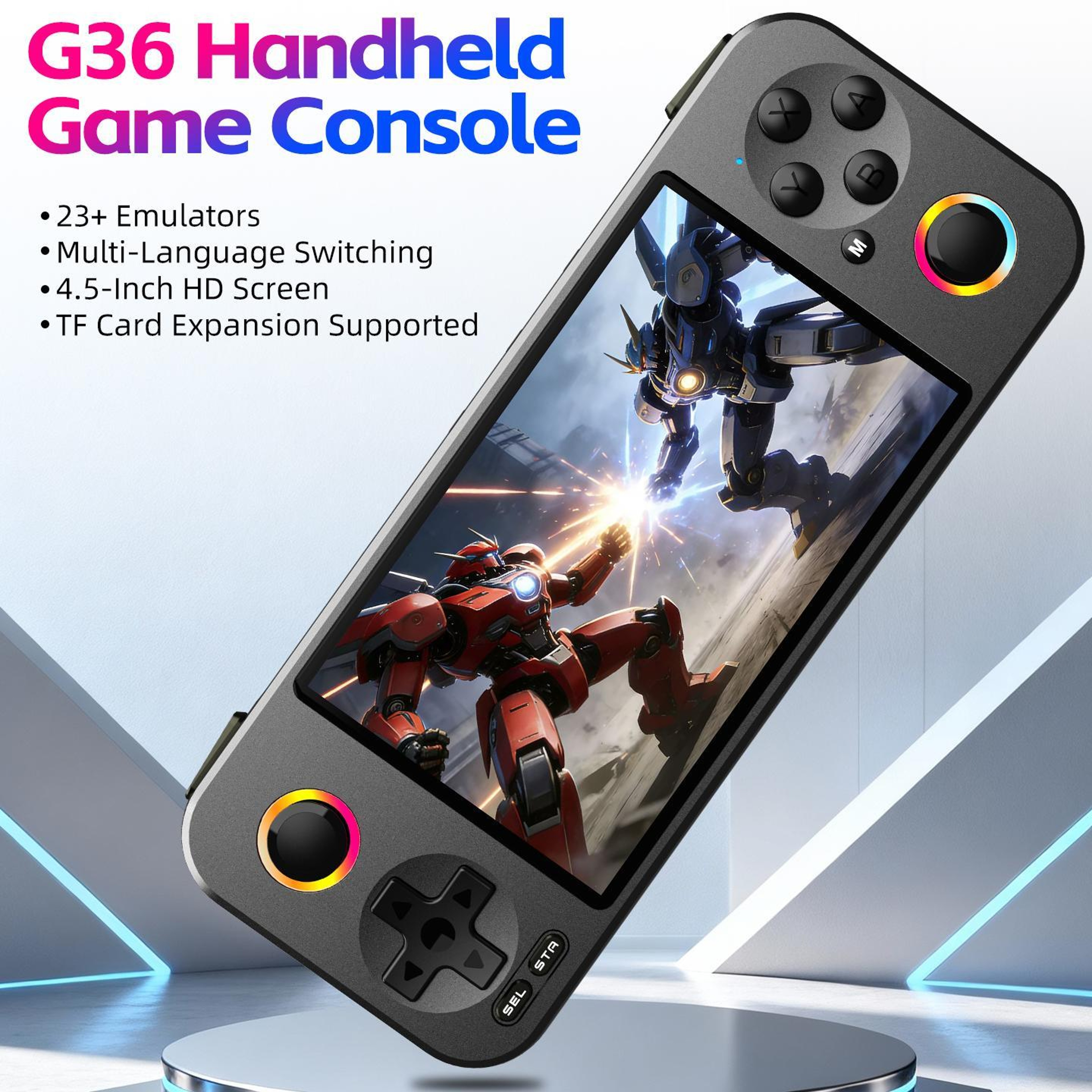 G36 Handheld Game Console 4.5 Inch HD IPS Retro Gaming Console with 23 Emulators and 16GB TF Card – view 6