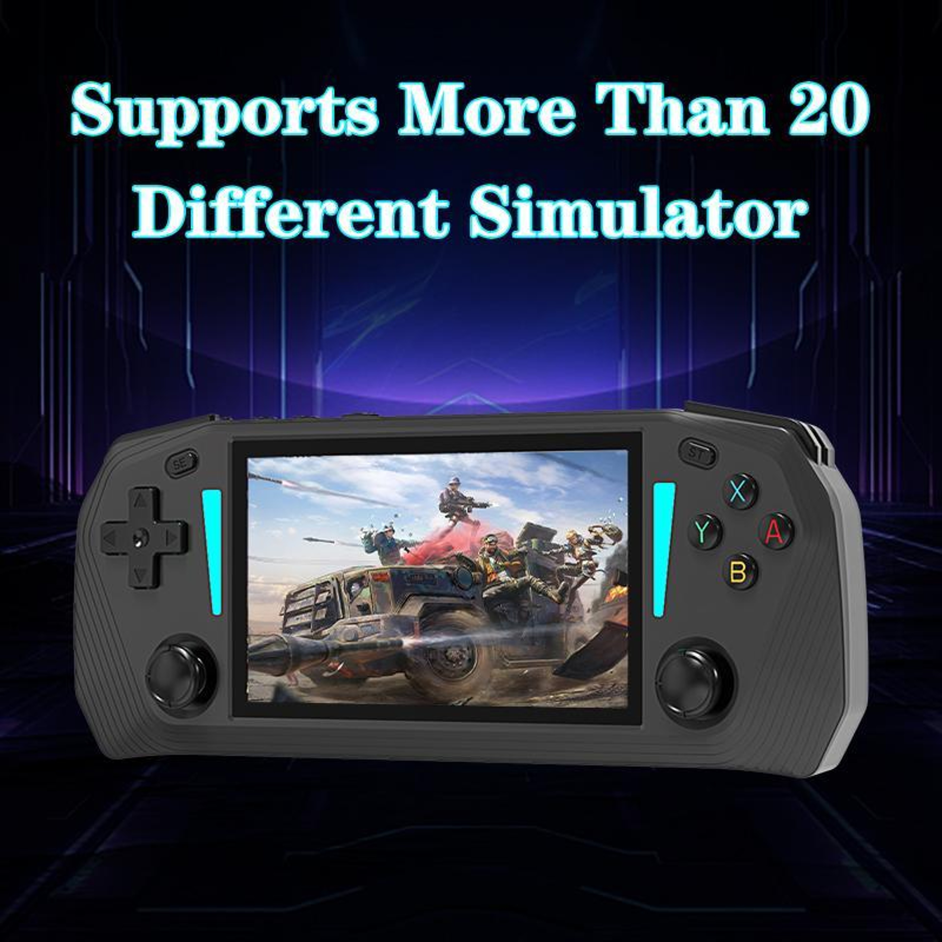 G33 Retro Handheld Game Console with 4.3 Inch IPS OLED Display 64GB Two Player Portable Gaming – view 4