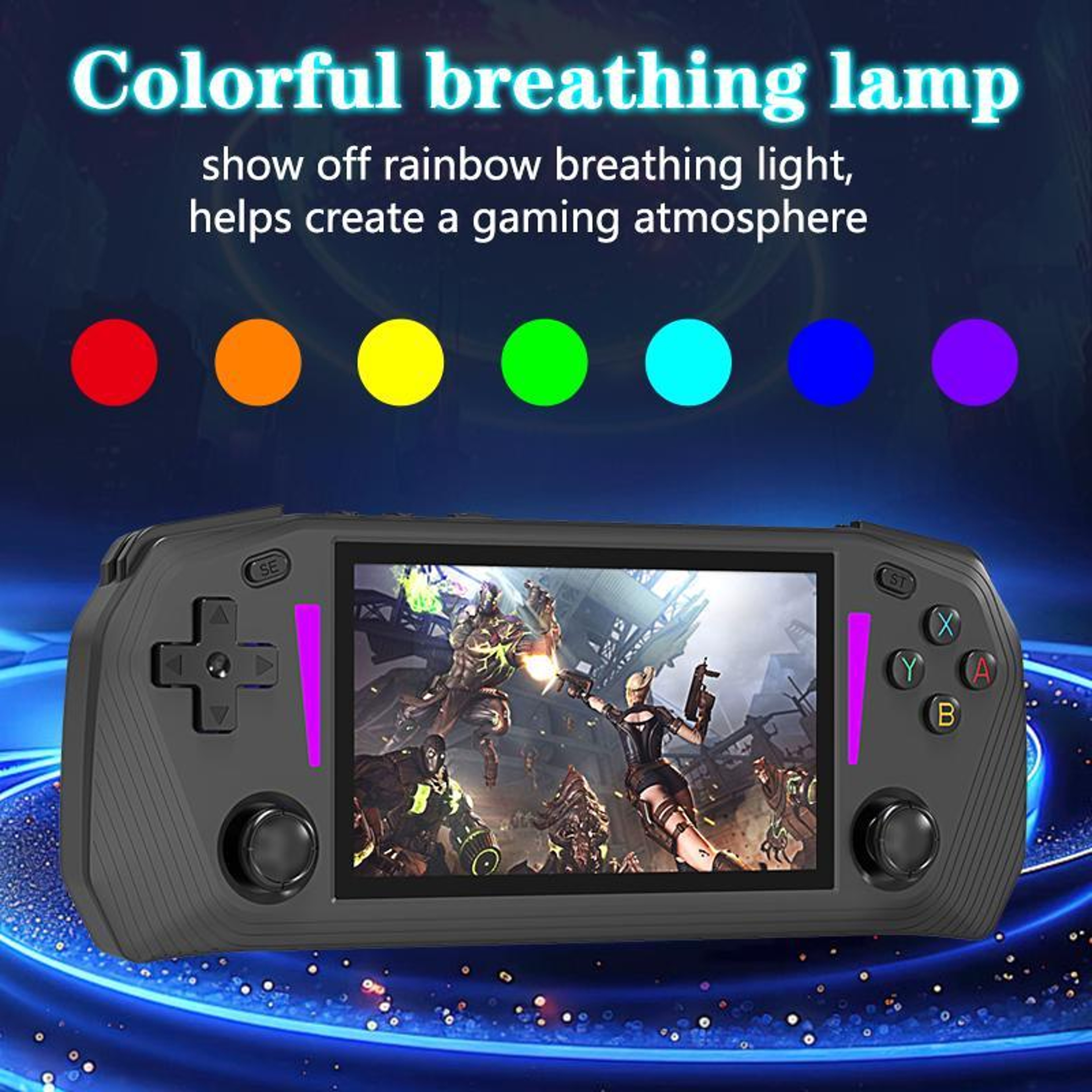 G33 Retro Handheld Game Console with 4.3 Inch IPS OLED Display 64GB Two Player Portable Gaming – view 7
