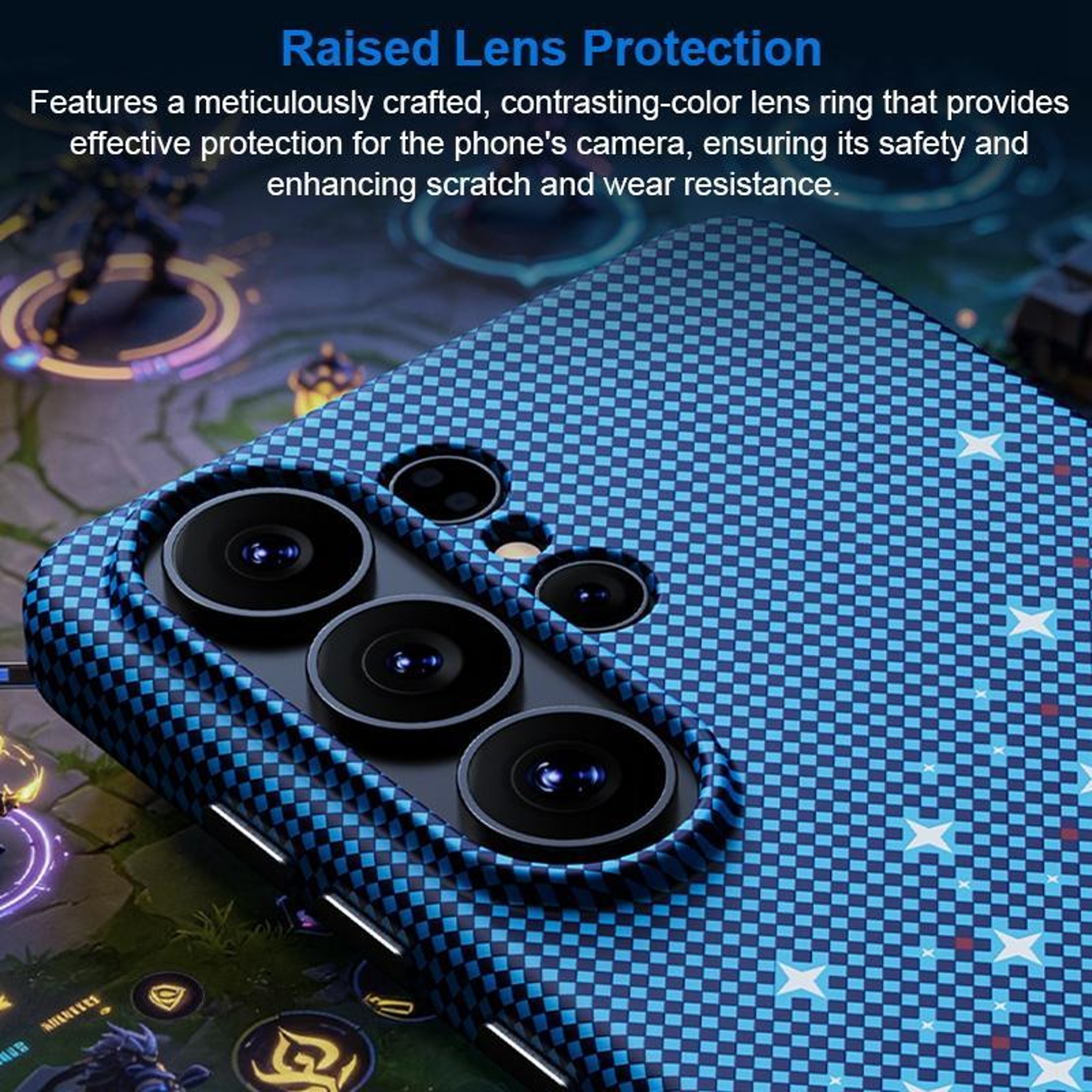 Galaxy S26 Ultra Magnetic Phone Case with Asterism Carbon Fiber Shockproof TPU Cover – view 7