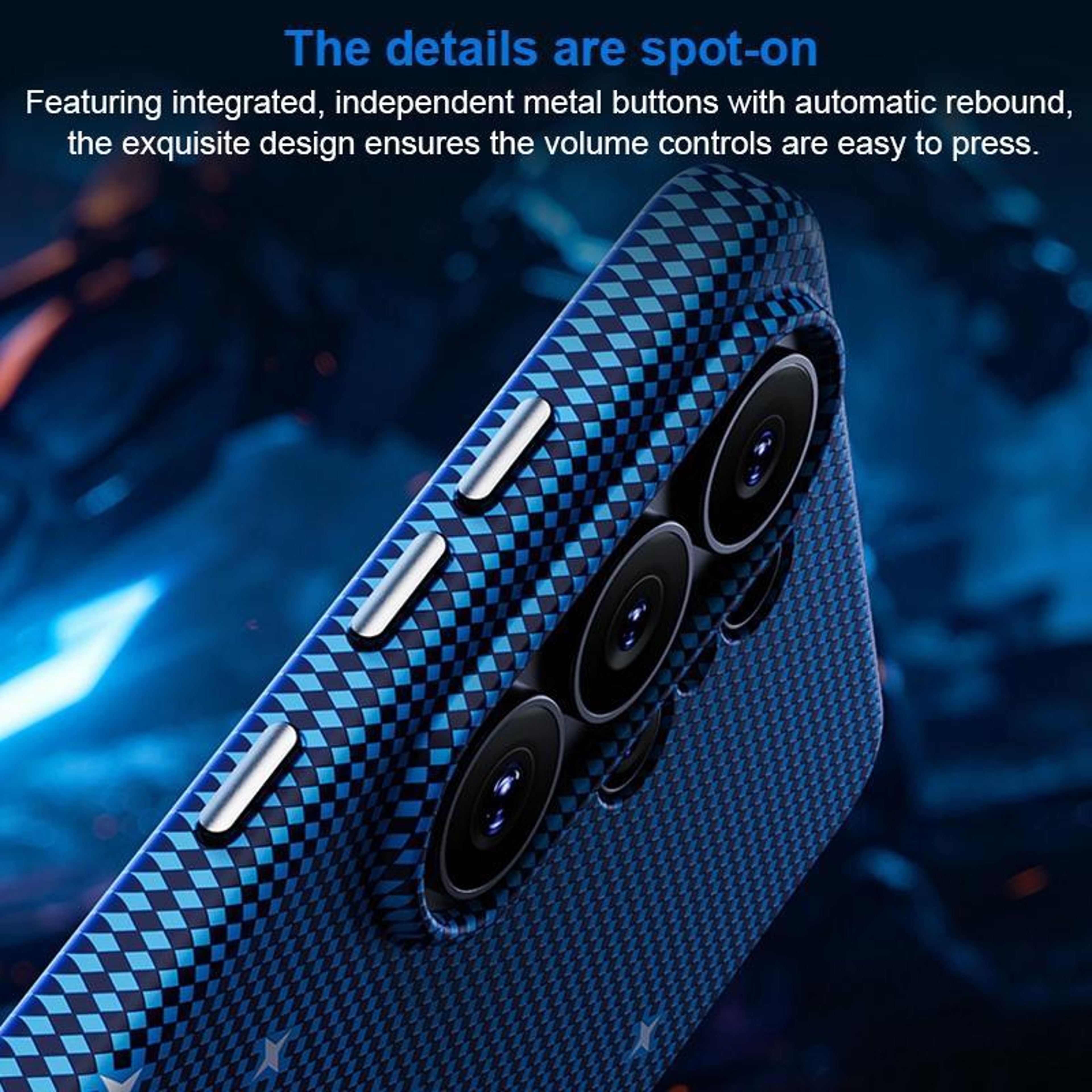 Galaxy S26 Ultra Magnetic Phone Case with Asterism Carbon Fiber Shockproof TPU Cover – view 8