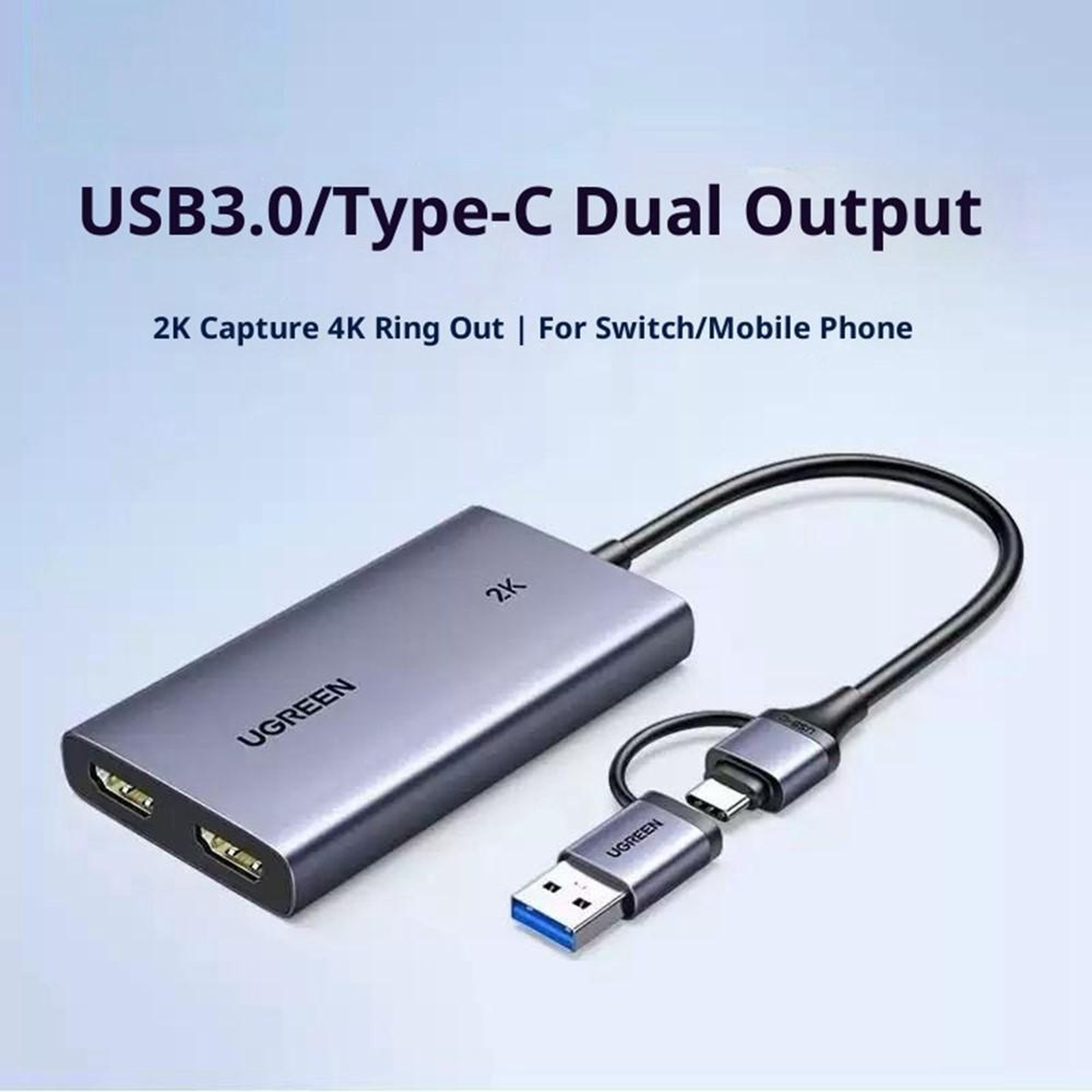 UGREEN CM726 Video Capture Card 4K Loop Out USB C USB A HDMI Capture Card for Streaming and Recording – view 11