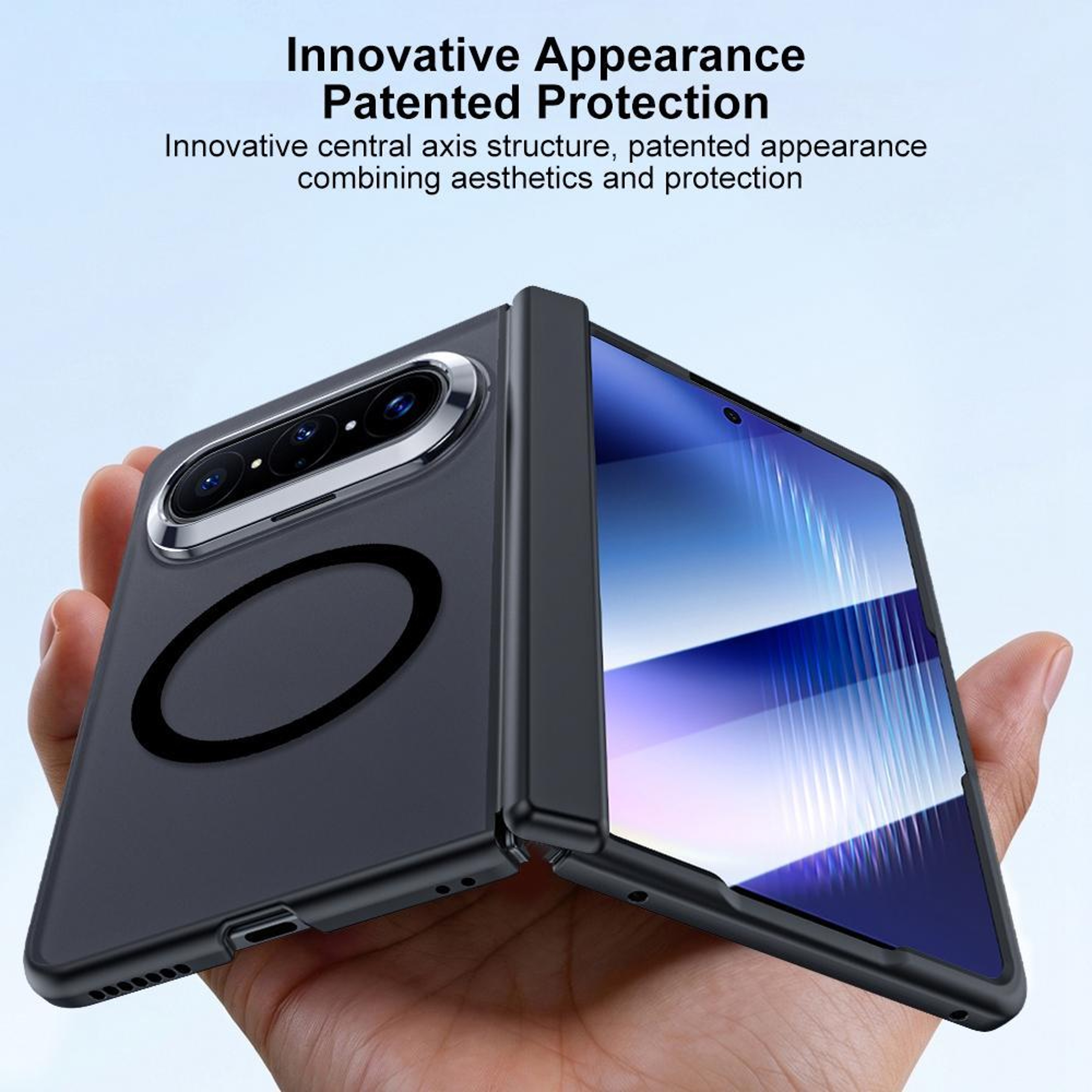 Huawei Pura X Max Magnetic Phone Case with Integrated Screen Protector Slim  Protective Cover – view 12