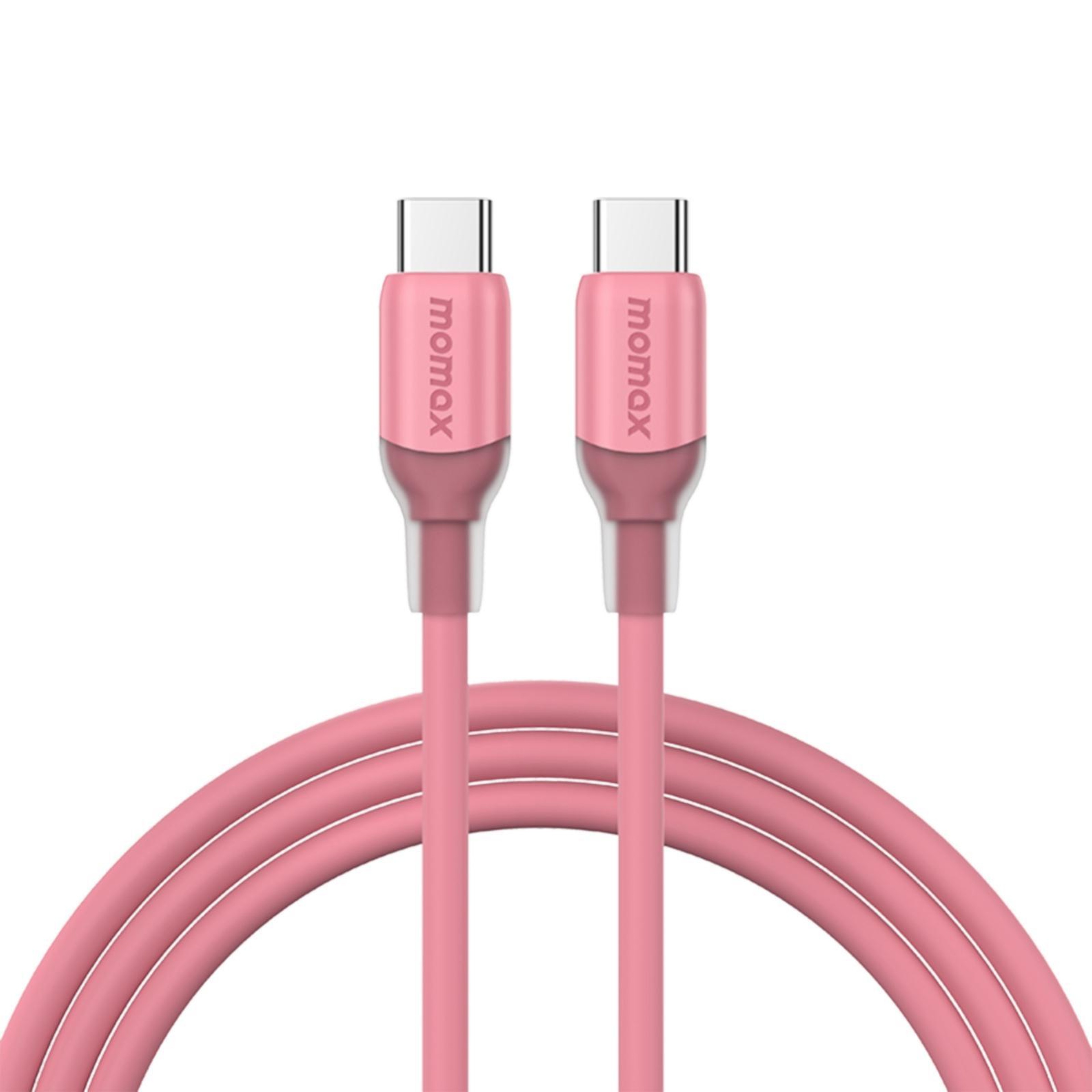MOMAX 1Link Flow 60W USBC To USBC Cable Soft Silicone Fast Charging Cable 12m 9