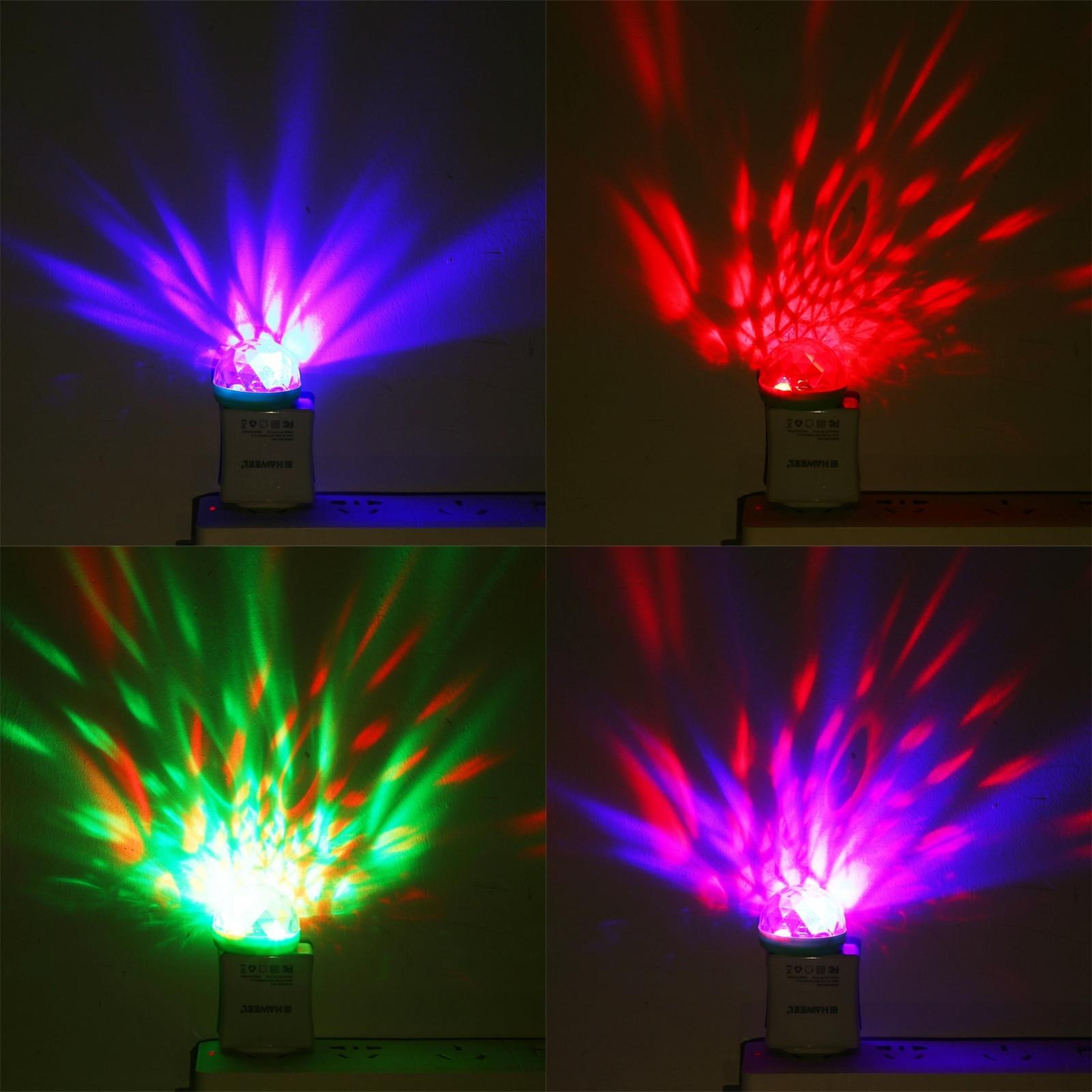 RGB Stage Light Mini Disco Light USB Sound Activated LED Magic Ball for Parties and Cars – view 7