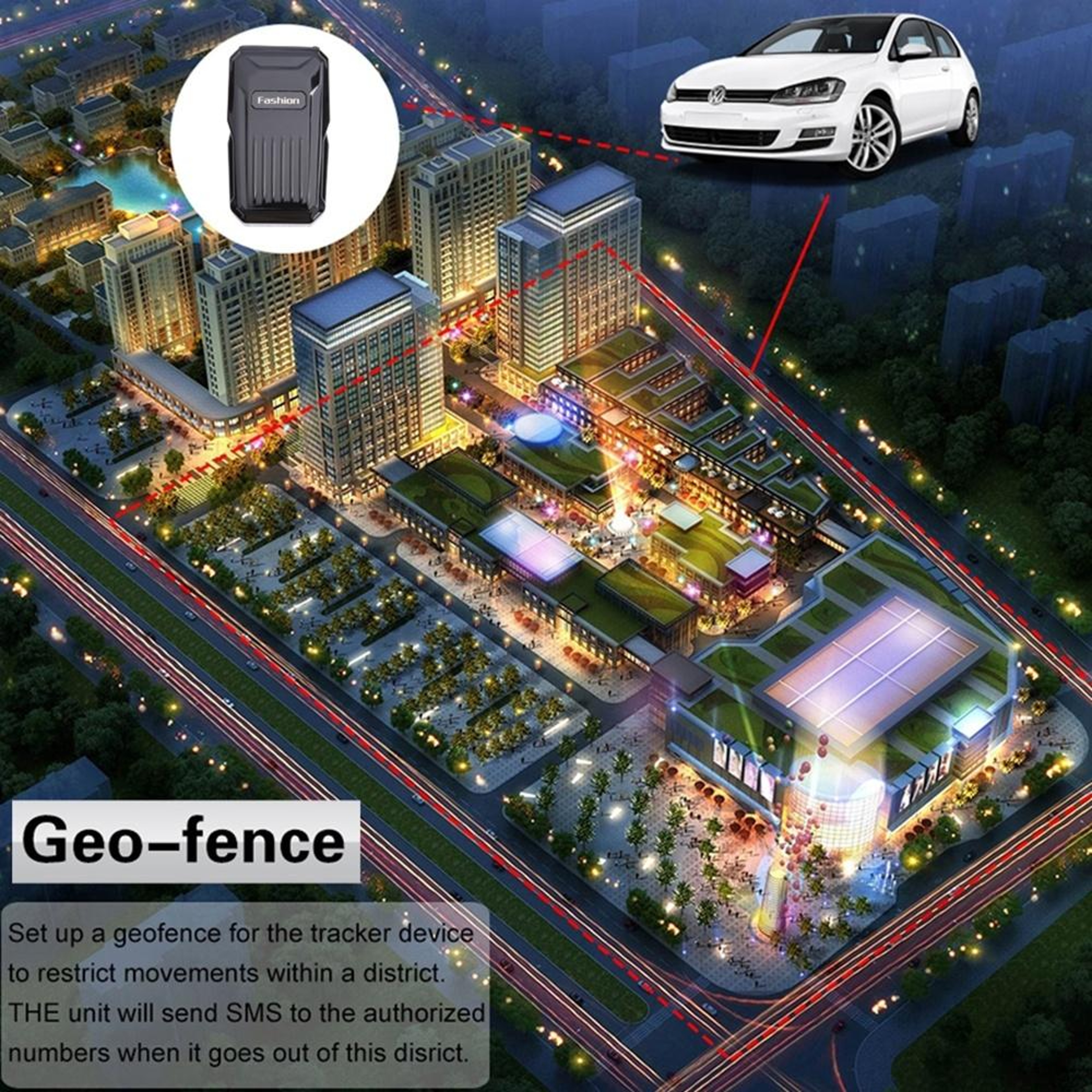 KHX1 GPS Car Tracker Waterproof Magnetic GPS Tracker With RealTime Vehicle Monitoring 5