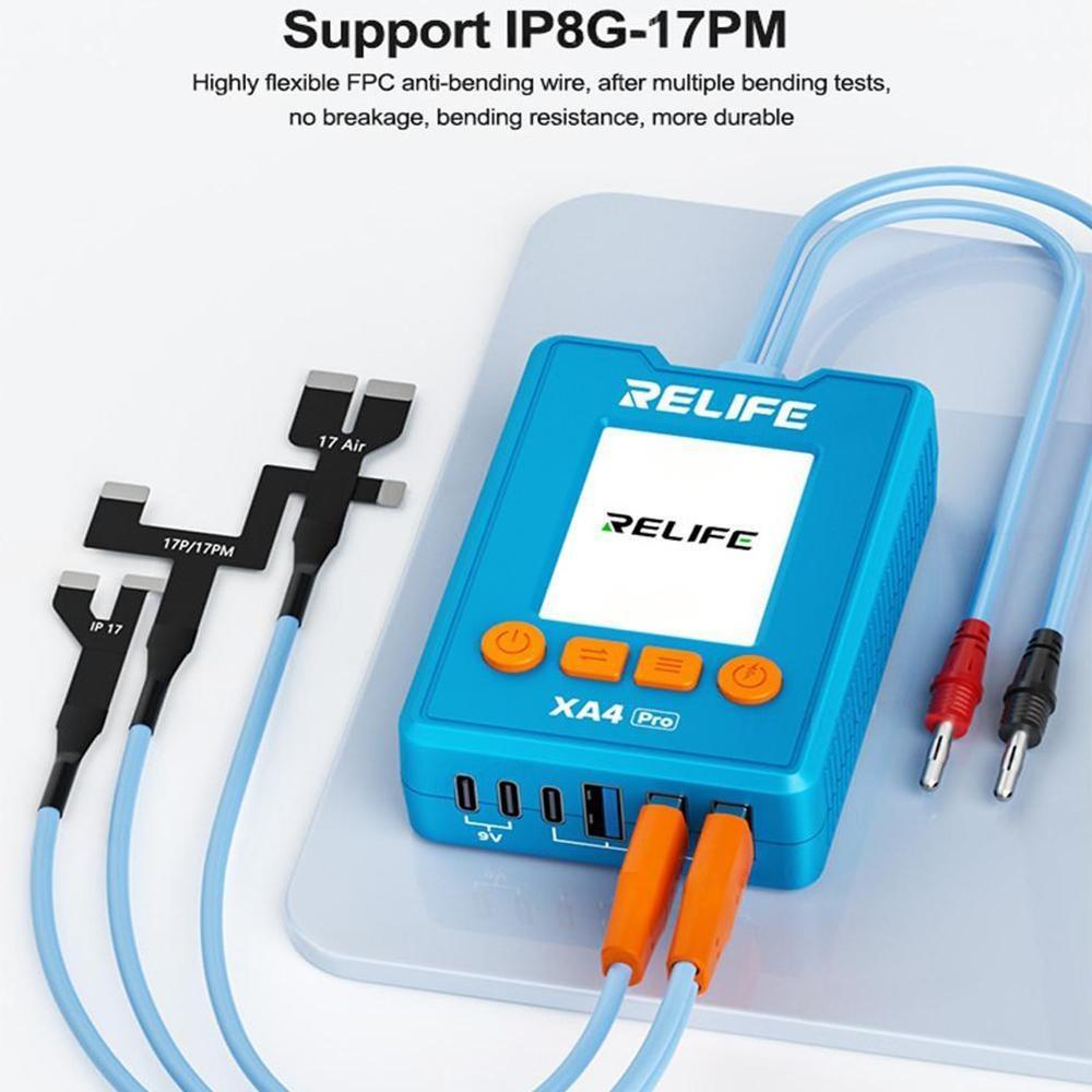 RELIFE XA4 Pro HD Display Power Cable USB Type C iPhone Repair Tool for iPhone 8 to 17 Pro Max – view 12