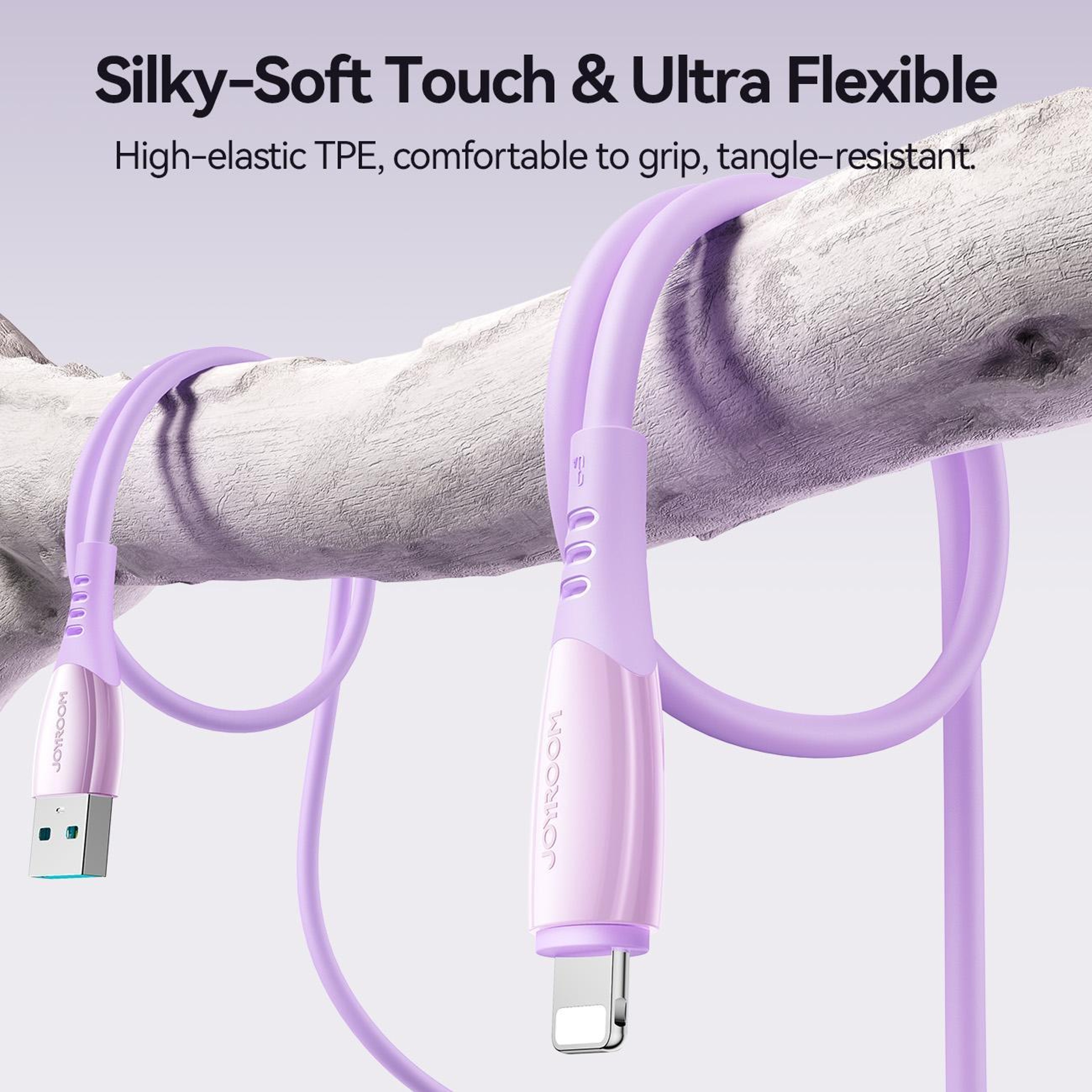 JOYROOM S-A59 USB to Lightning Cable 3A Fast Charging Cable 1.2M for iPhone – view 4