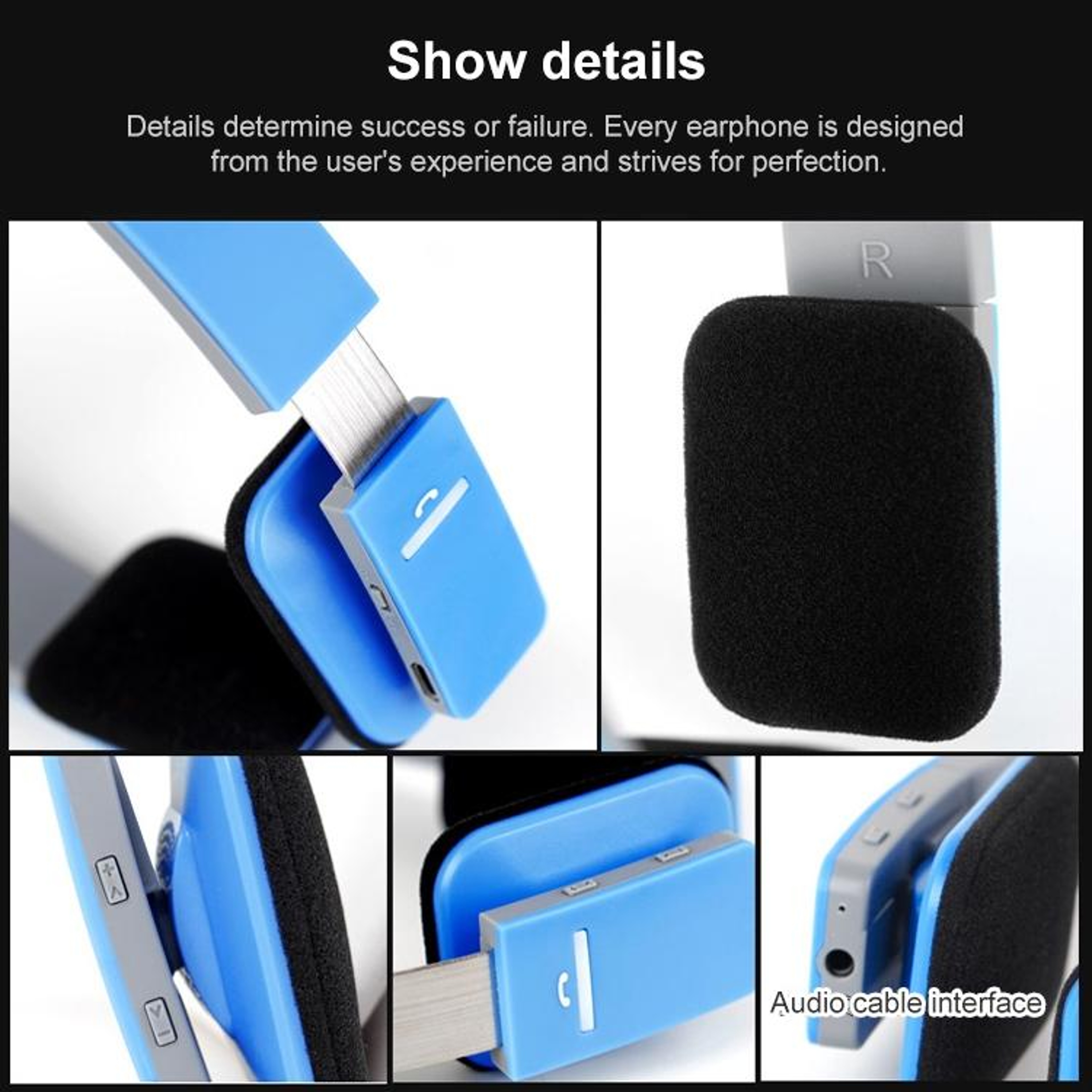 AEC BQ618 Bluetooth Earbuds Wireless Stereo Headset With Microphone And 35mm Audio Support 6