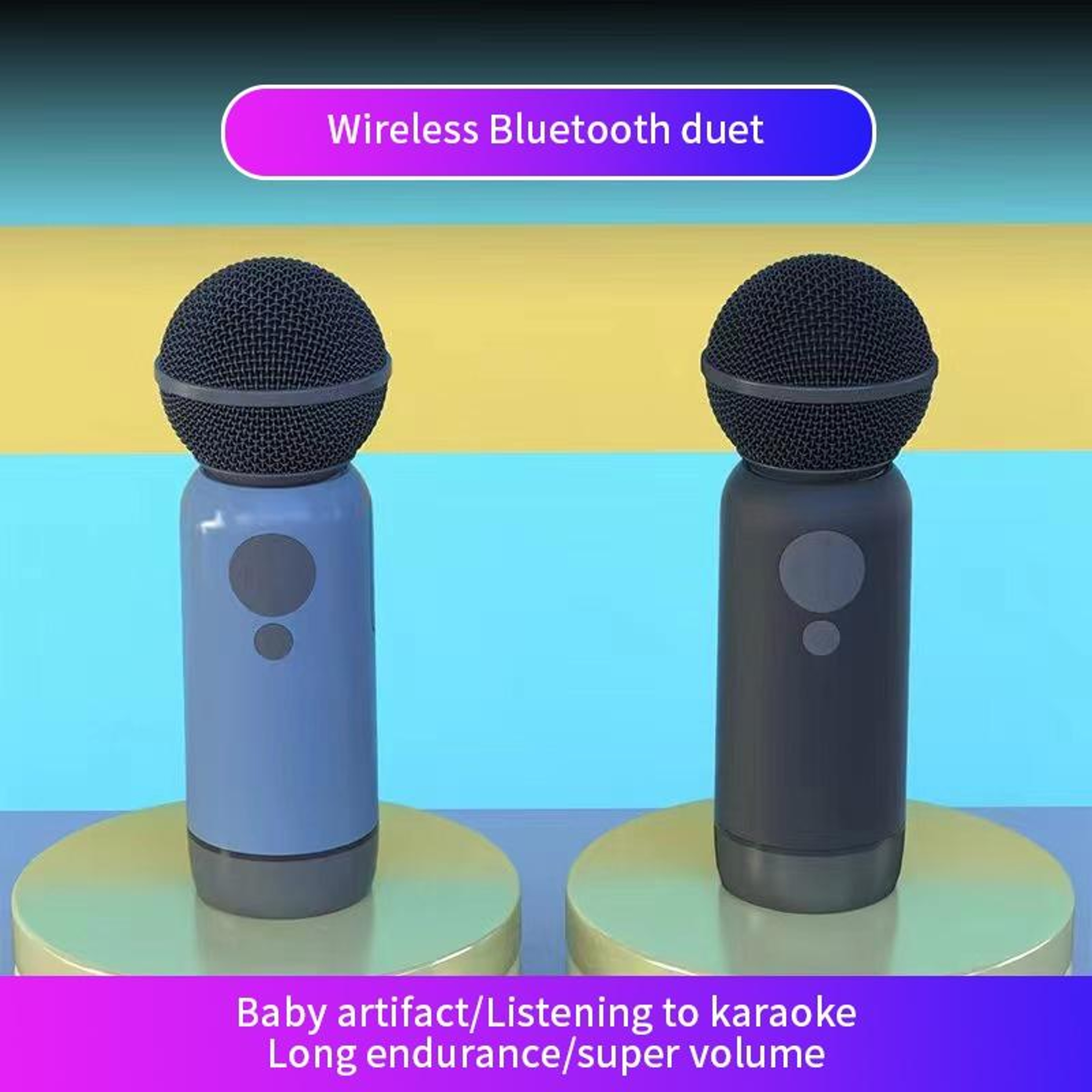 K1 Bluetooth Microphone Portable Wireless Karaoke Mic for Mobile Phones – view 3