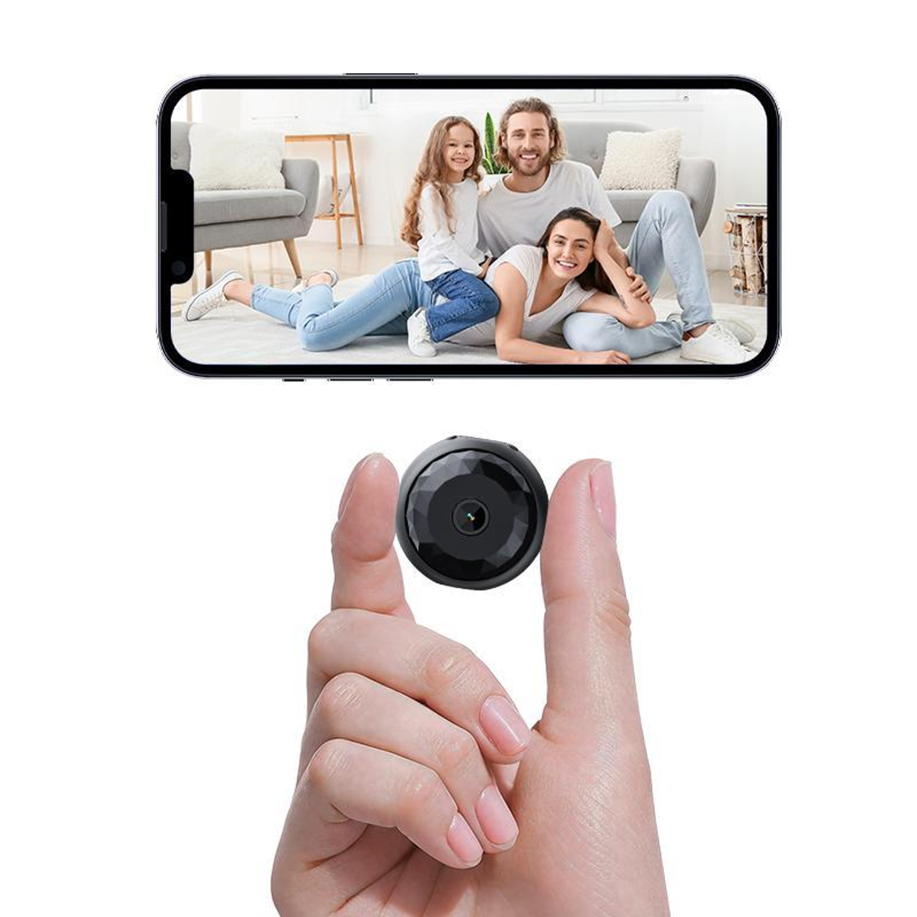 A13 1080P WiFi Mini Camera with Motion Detection Remote Monitoring – view 2