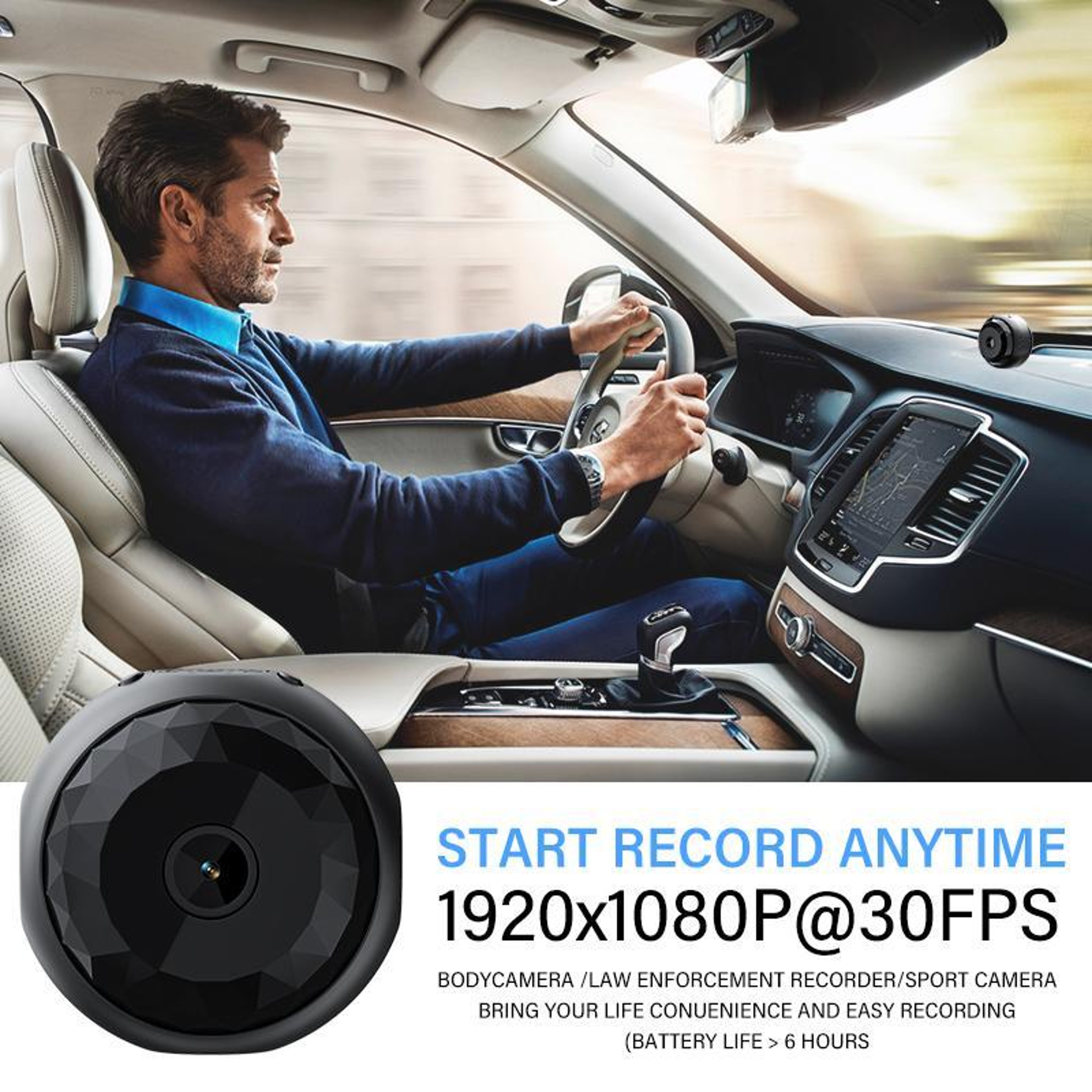 A13 1080P WiFi Mini Camera with Motion Detection Remote Monitoring – view 12