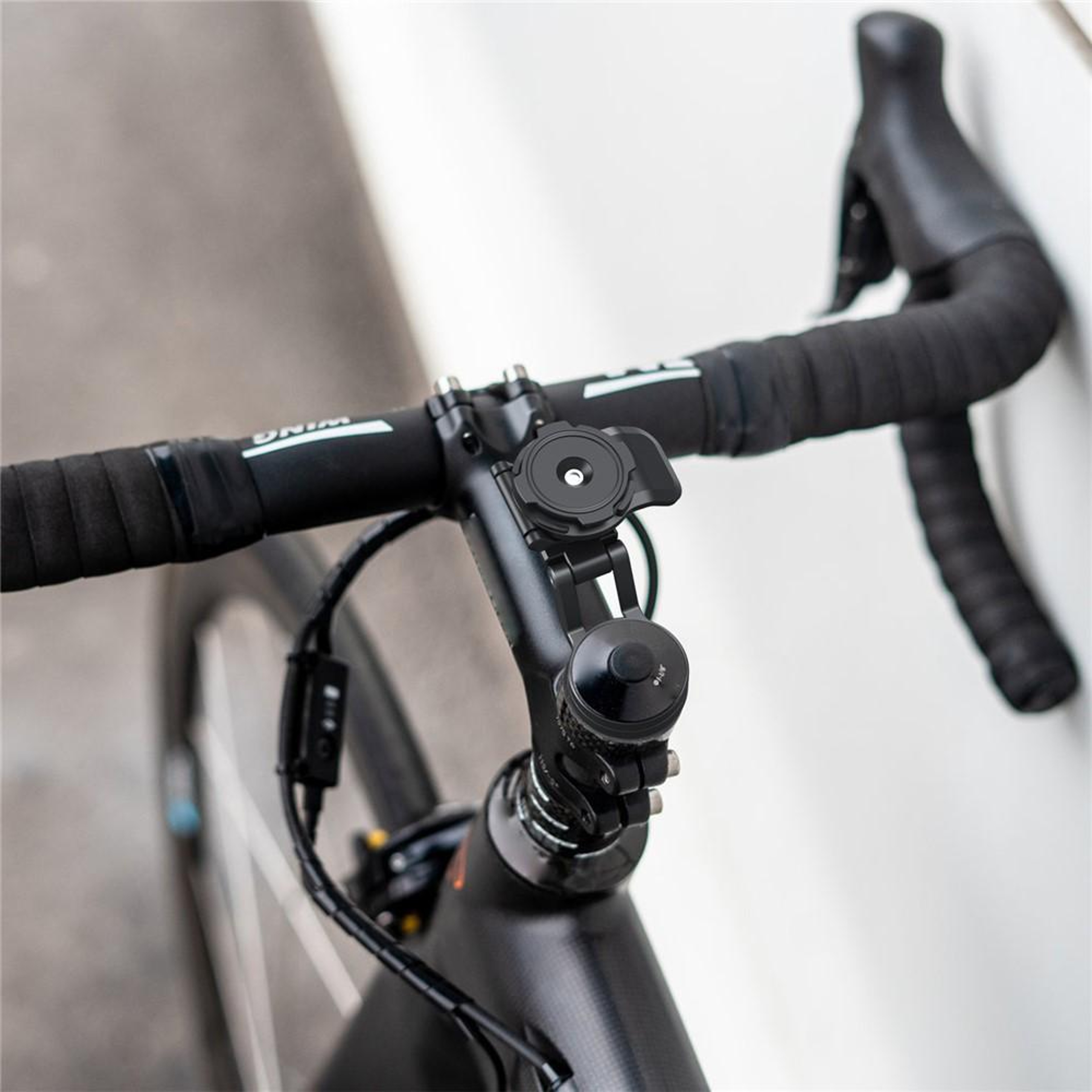 HL-143H Bike Phone Mount Quick Release Bicycle Phone Holder Aluminum Stem Cap Mount – view 8