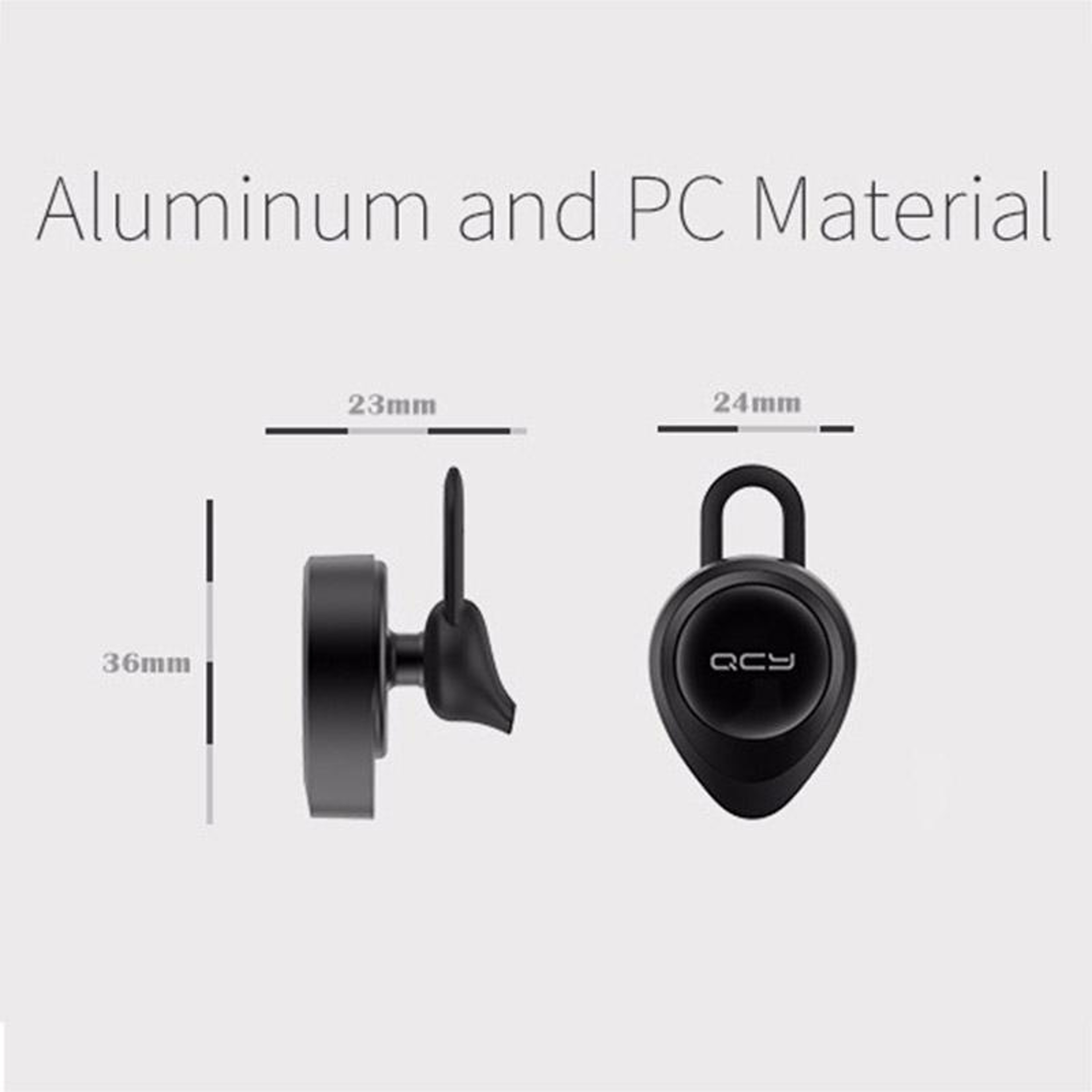 QCY J11 Bluetooth Earphone Wireless Handsfree Headset With Mic For Driving And Calls 15