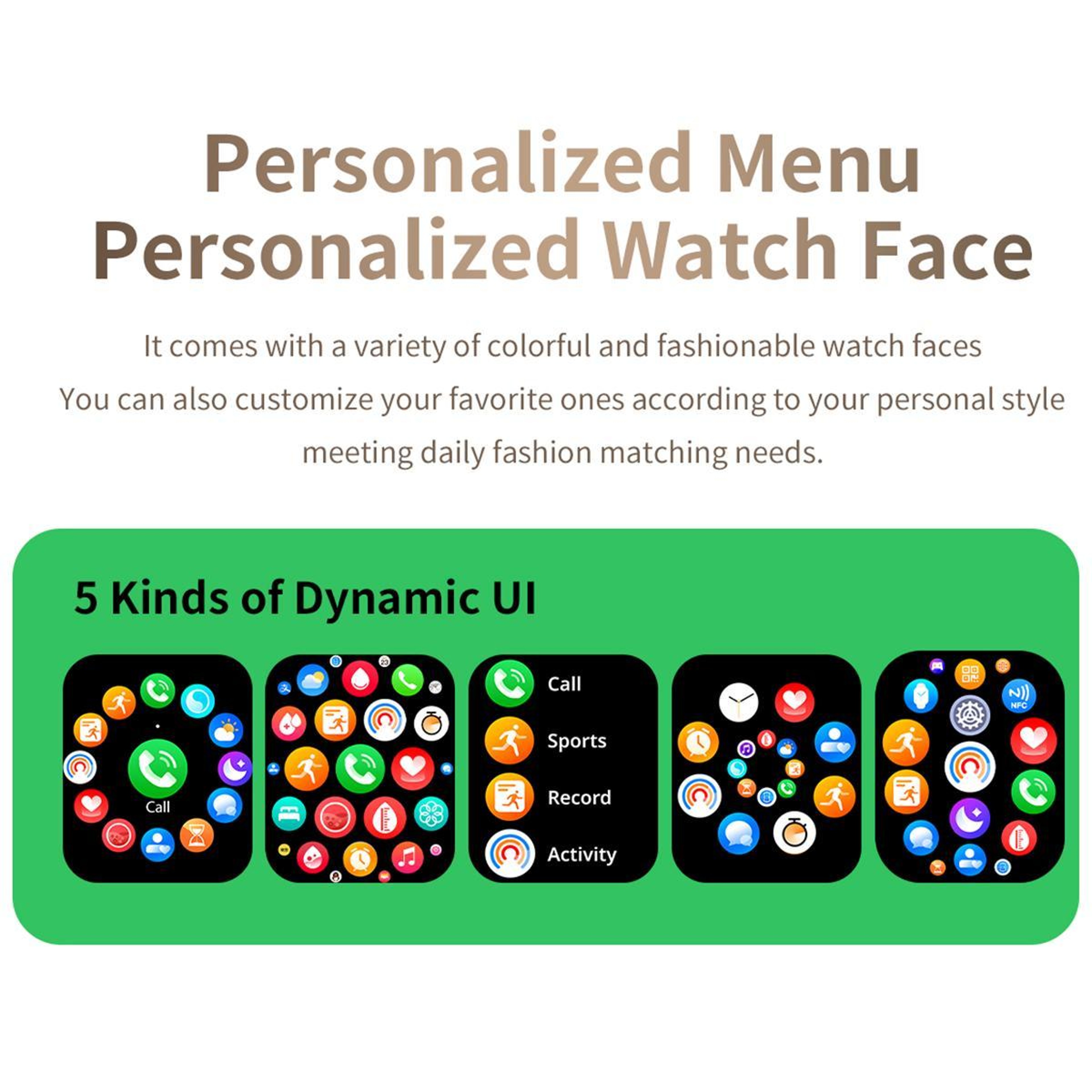 CY39 Bluetooth Smart Watch with HD Display Health Monitoring and Sports Fitness Tracker – view 8