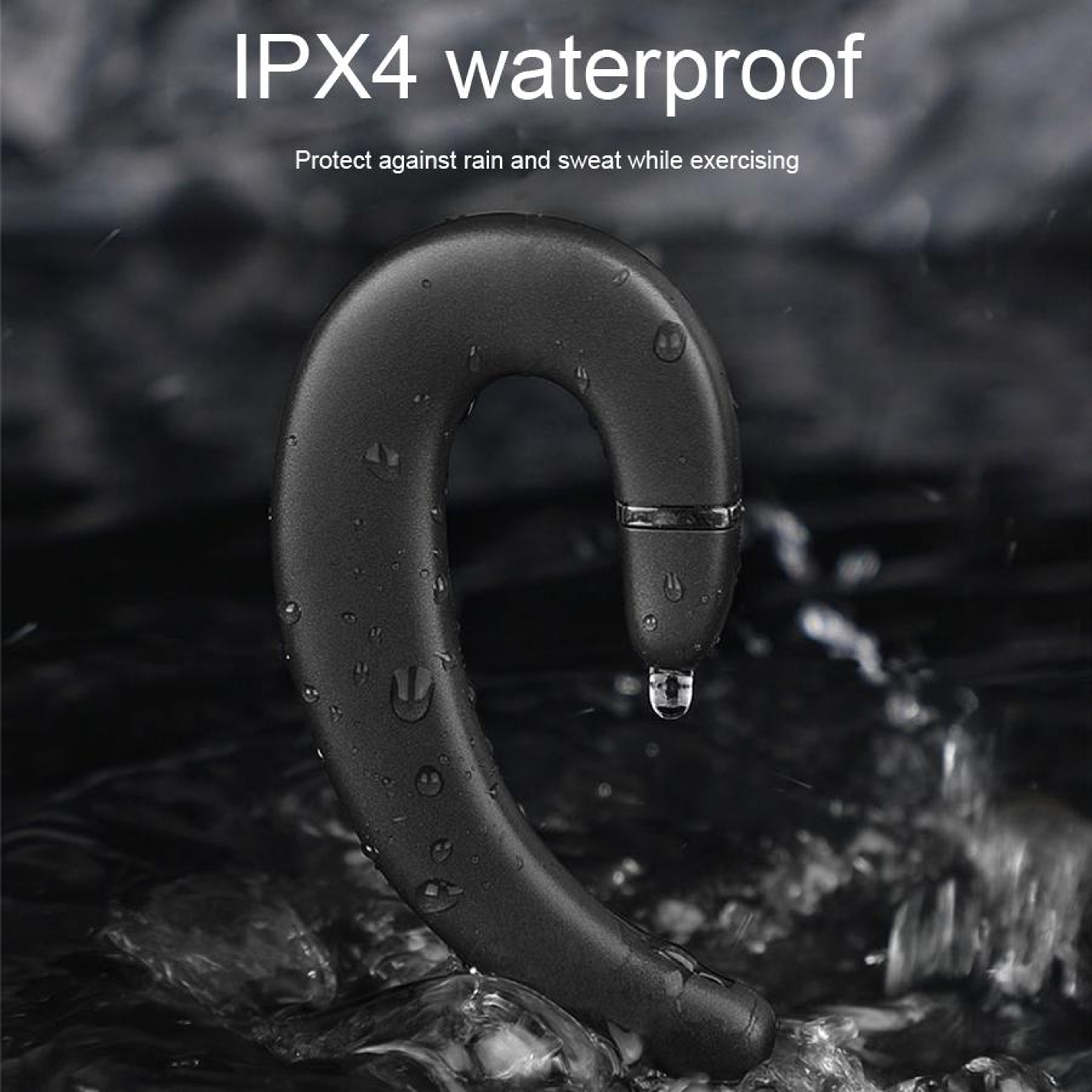 ET Bluetooth Headset Wireless Ear Hook Noise Cancelling Headset with Mic for Android & iPhone – view 6