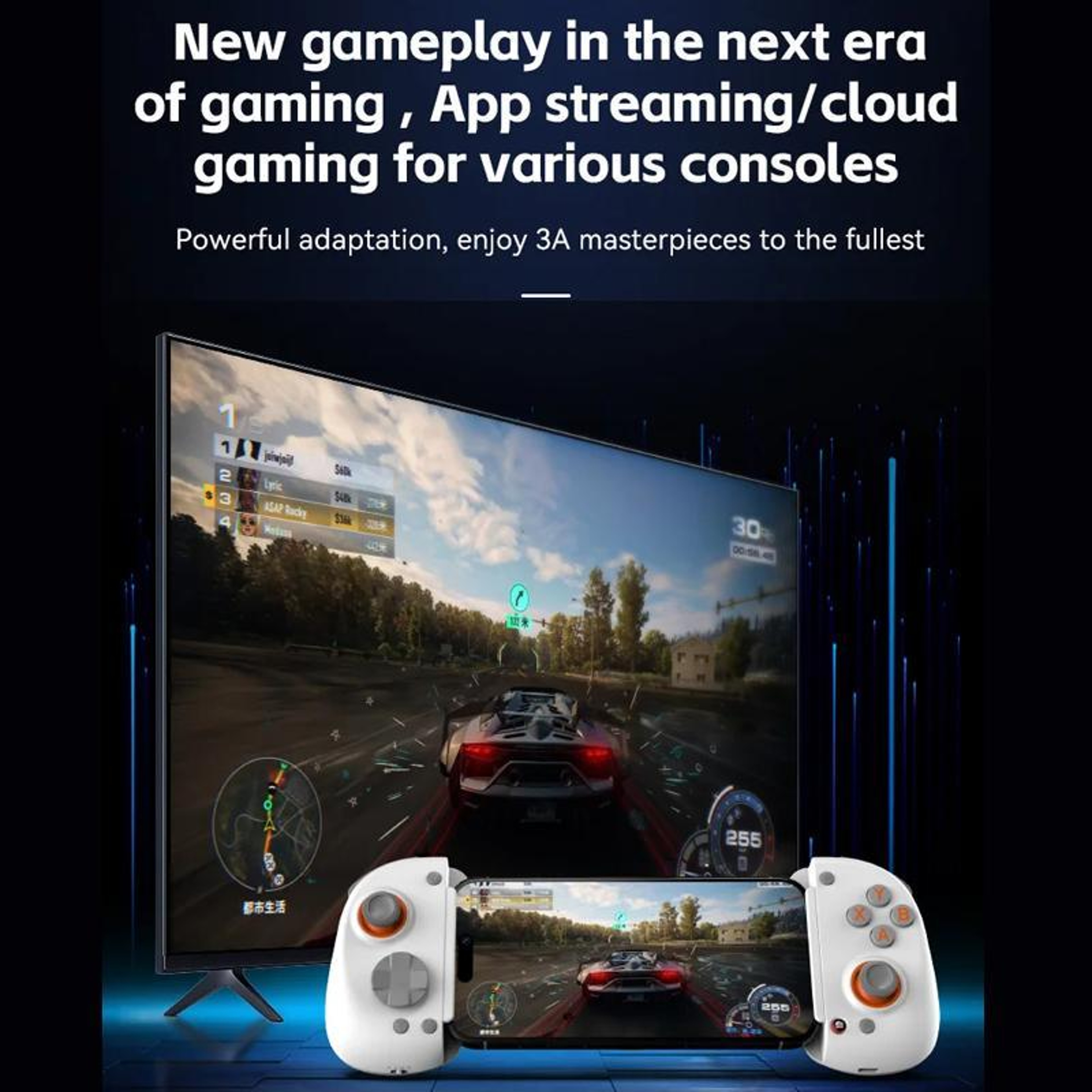 D8 Plus Telescopic Game Controller With Hall Effect Joystick Bluetooth USB C For Switch Android IOS 17