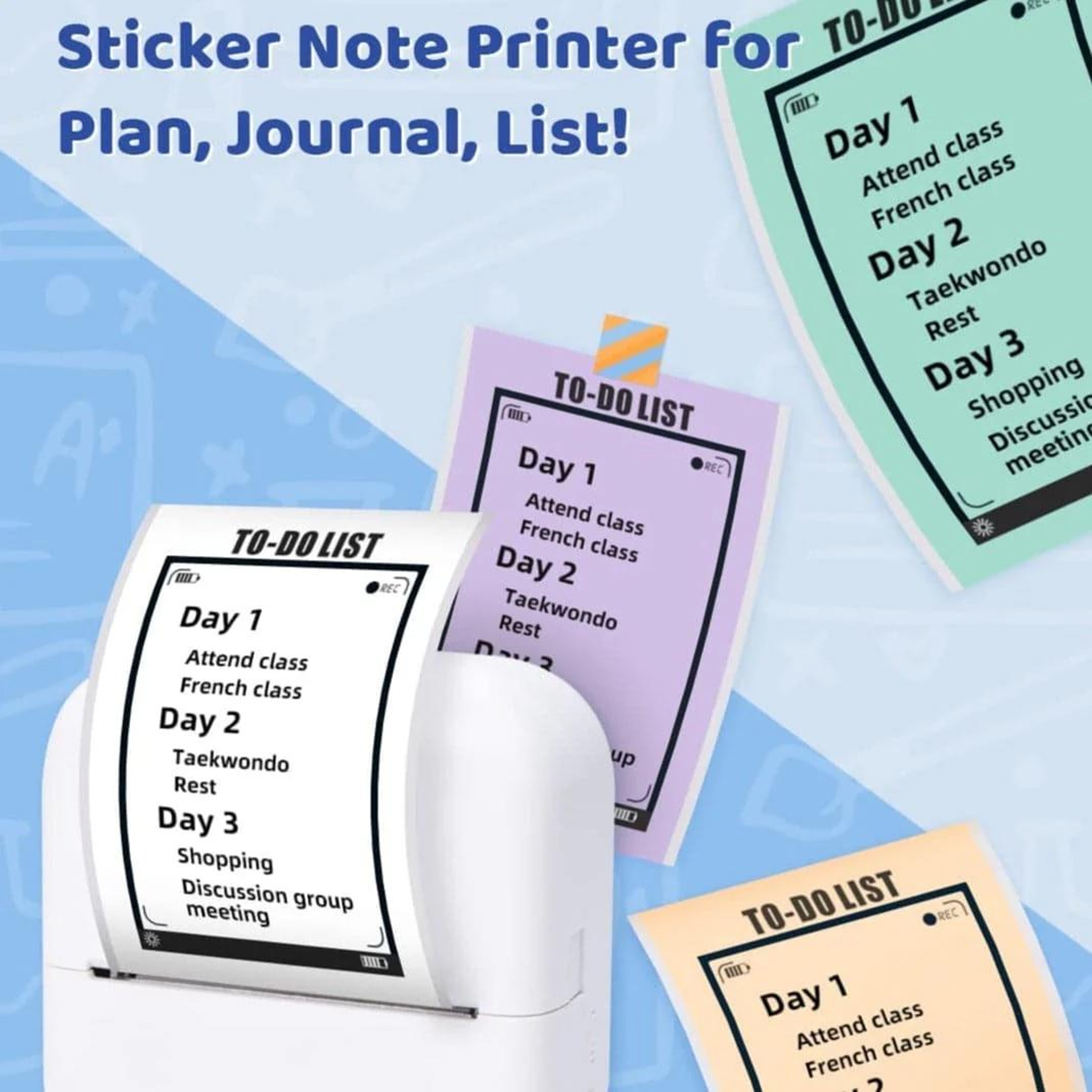 Phomemo M02X Bluetooth Thermal Printer Inkless Pocket Printer Portable Sticker Maker – view 8
