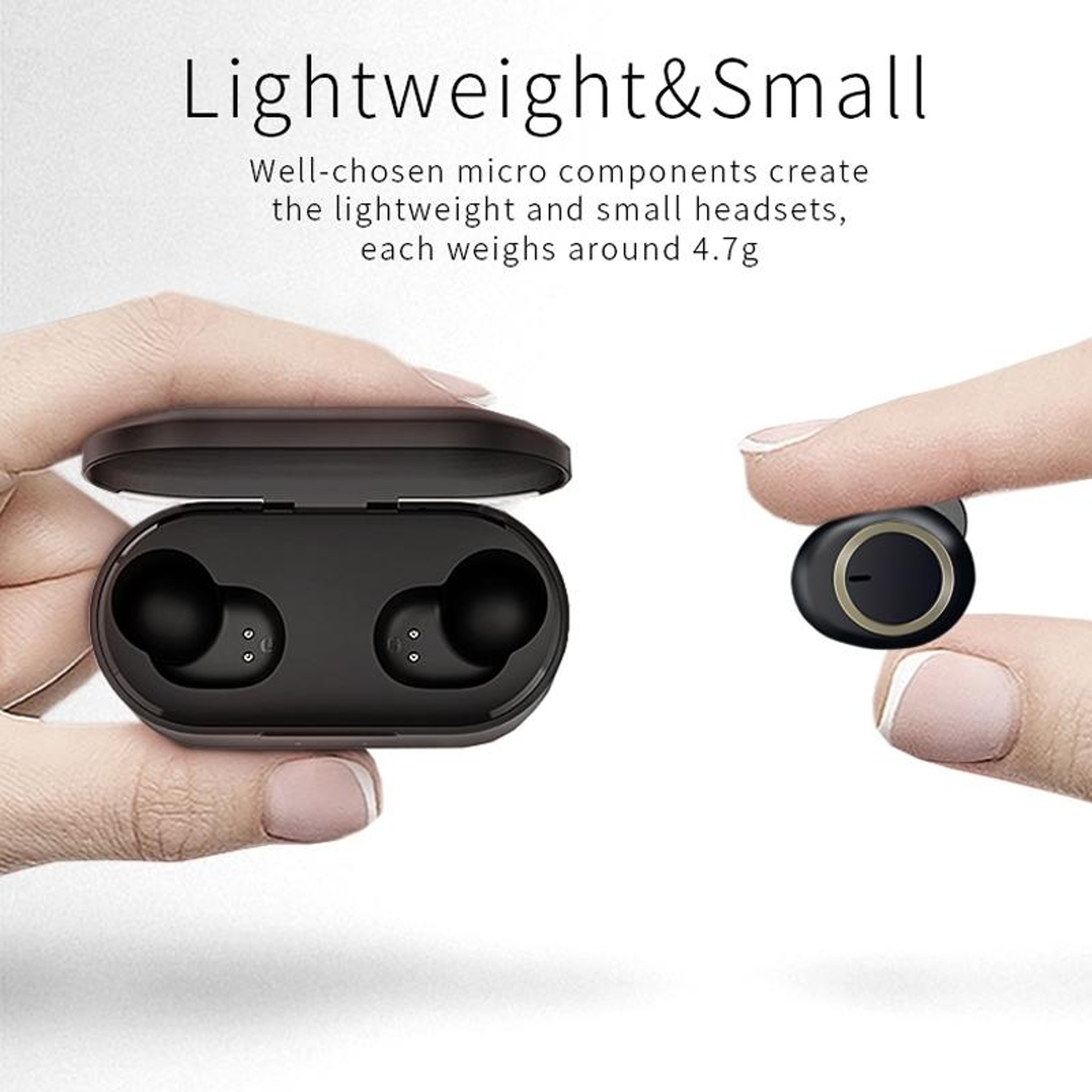 TWS-A1 Bluetooth Earbuds Mini Wireless Earbuds with Charging Case Stereo Earphones with Microphone – view 16