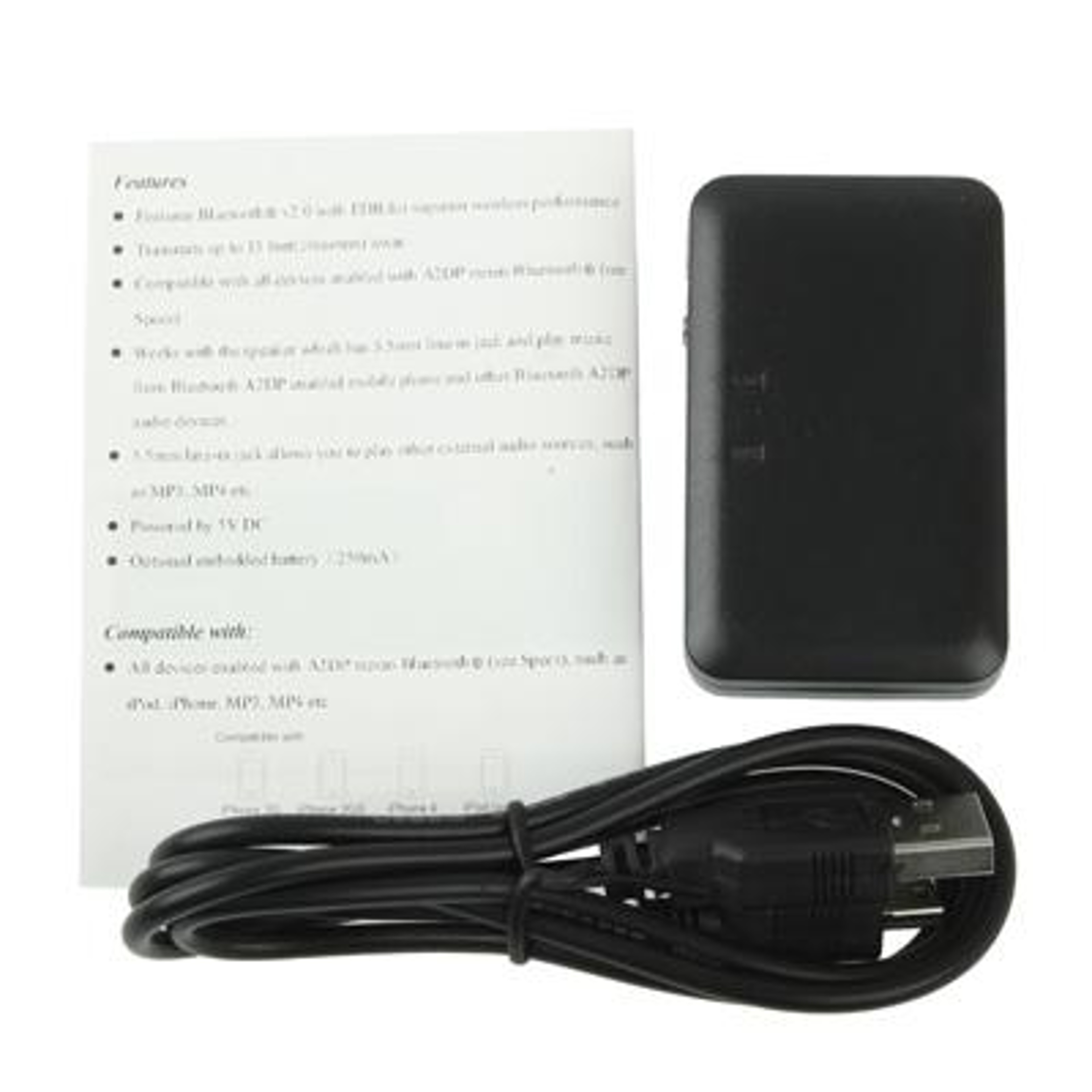 Mini Bluetooth Music Receiver Wireless Audio Receiver 3.5mm Stereo Adapter for Home Speakers – view 5