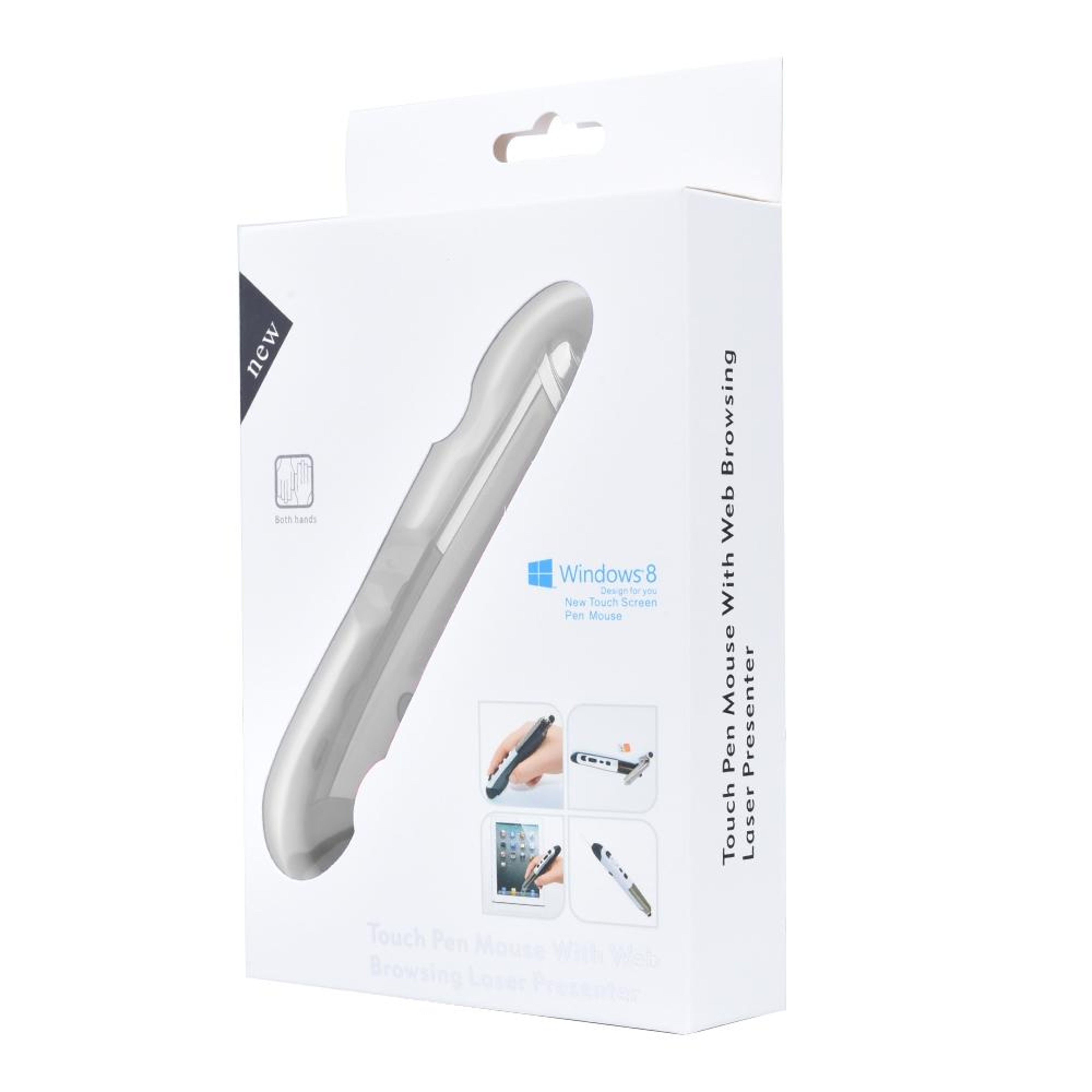 PR-08 Wireless Presentation Pen 1600 DPI Pen Mouse with PPT Clicker and Whiteboard Control – view 10