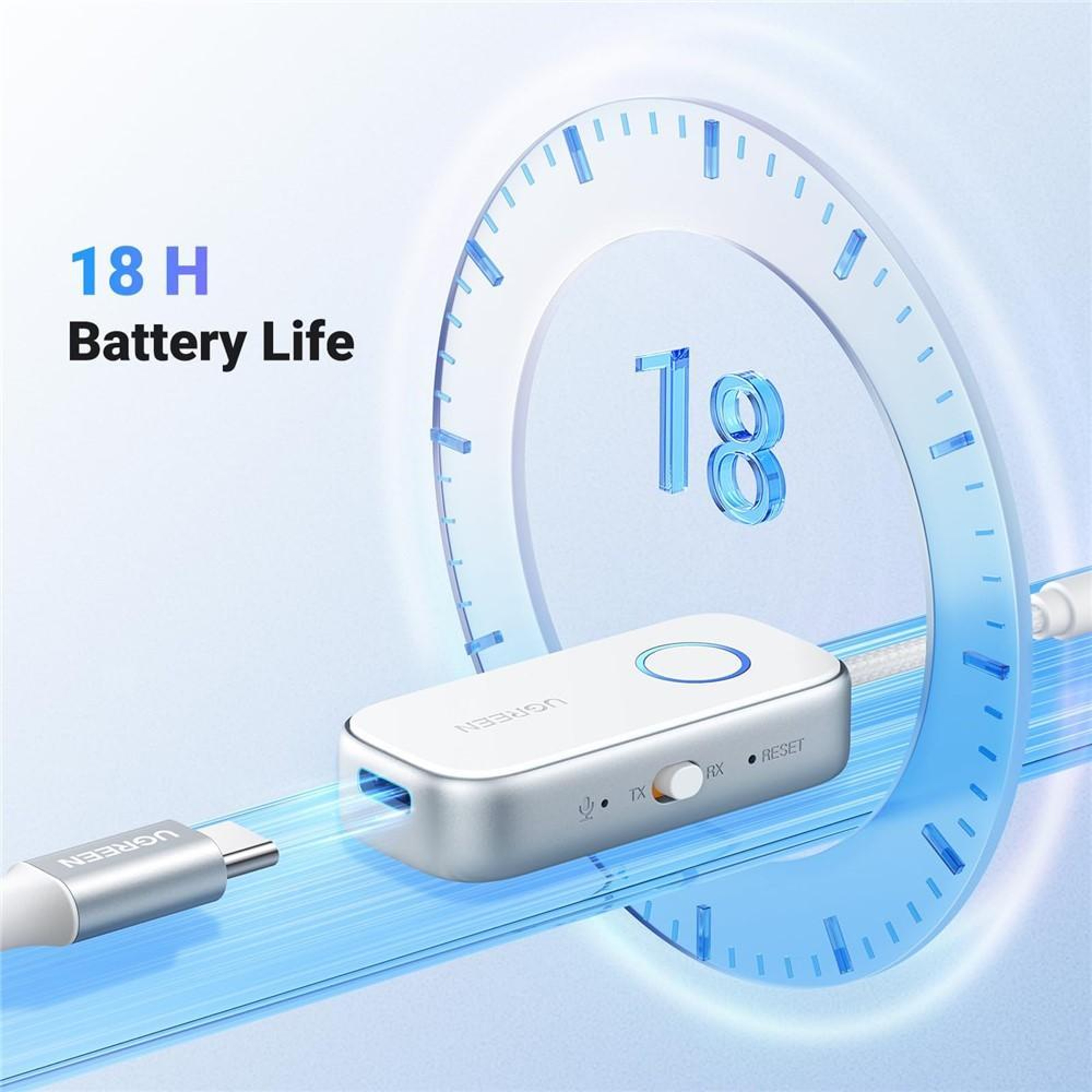 UGREEN Bluetooth Transmitter Receiver 3.5mm Bluetooth Audio Adapter with Bluetooth 6.0 – view 7