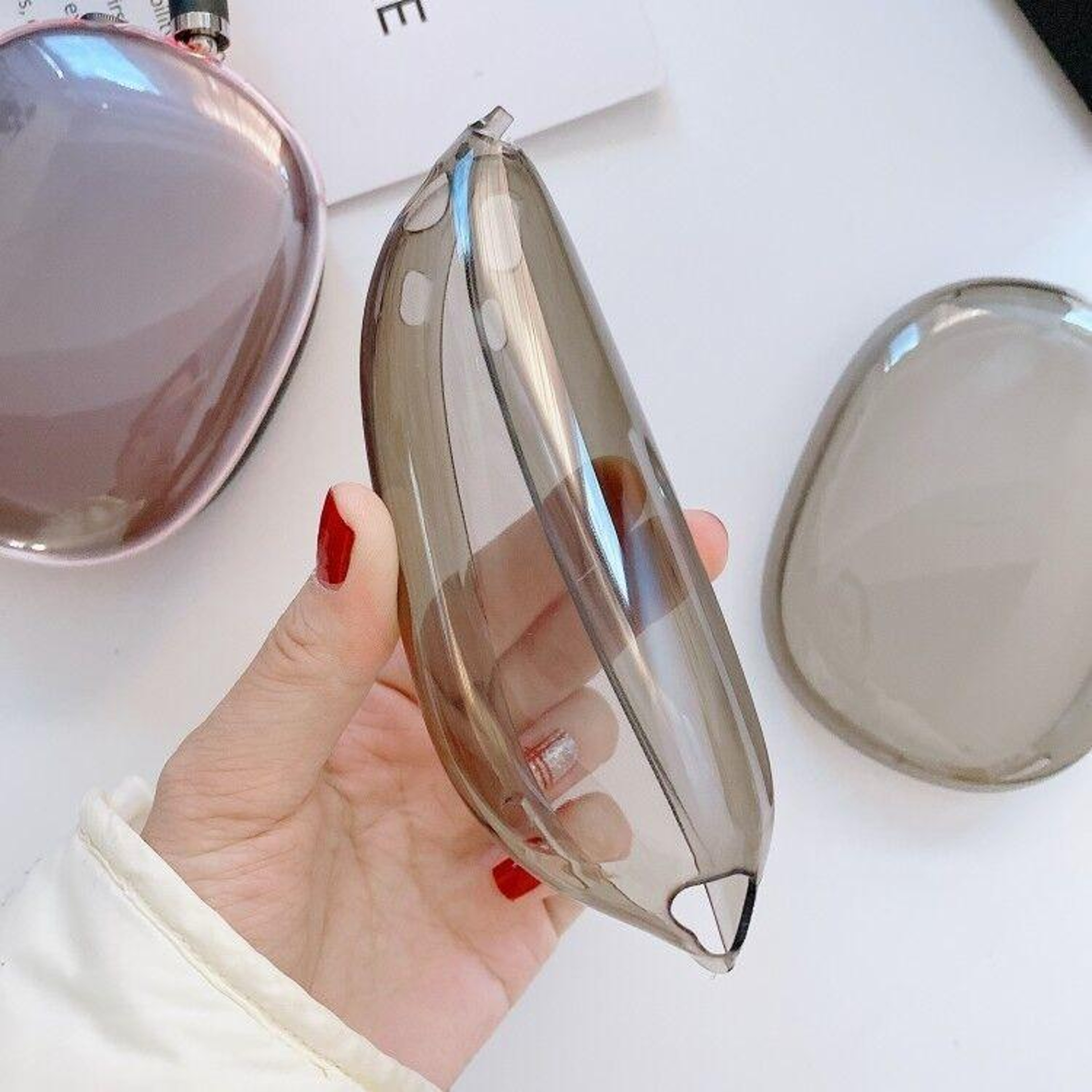 AirPods Max Max 2 Transparent AirPods Max Case Clear Protective Headphone Cover 8