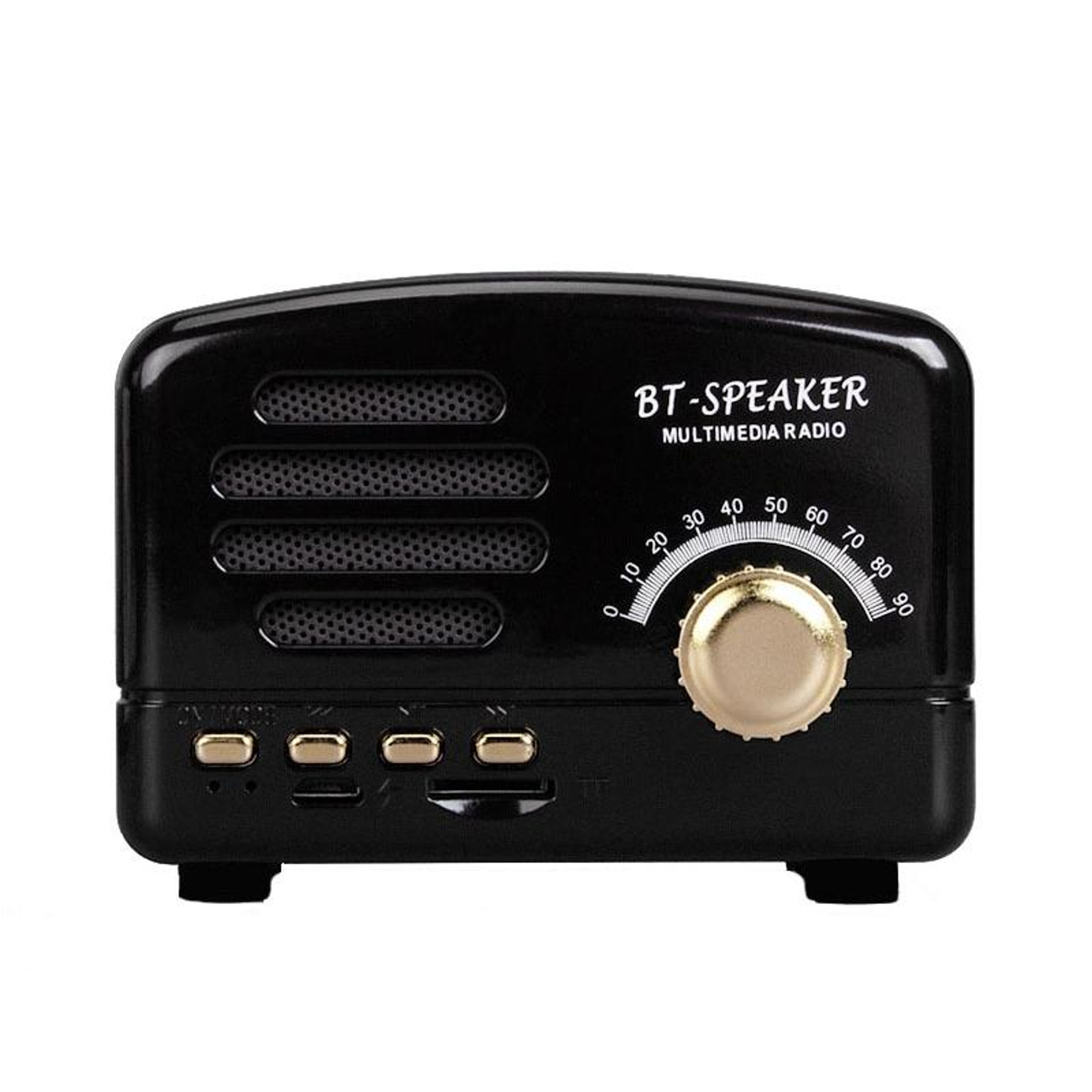 BT01 Retro Bluetooth Speaker Portable Bluetooth Speaker Mini Wireless Speaker with TF Card Support – view 9