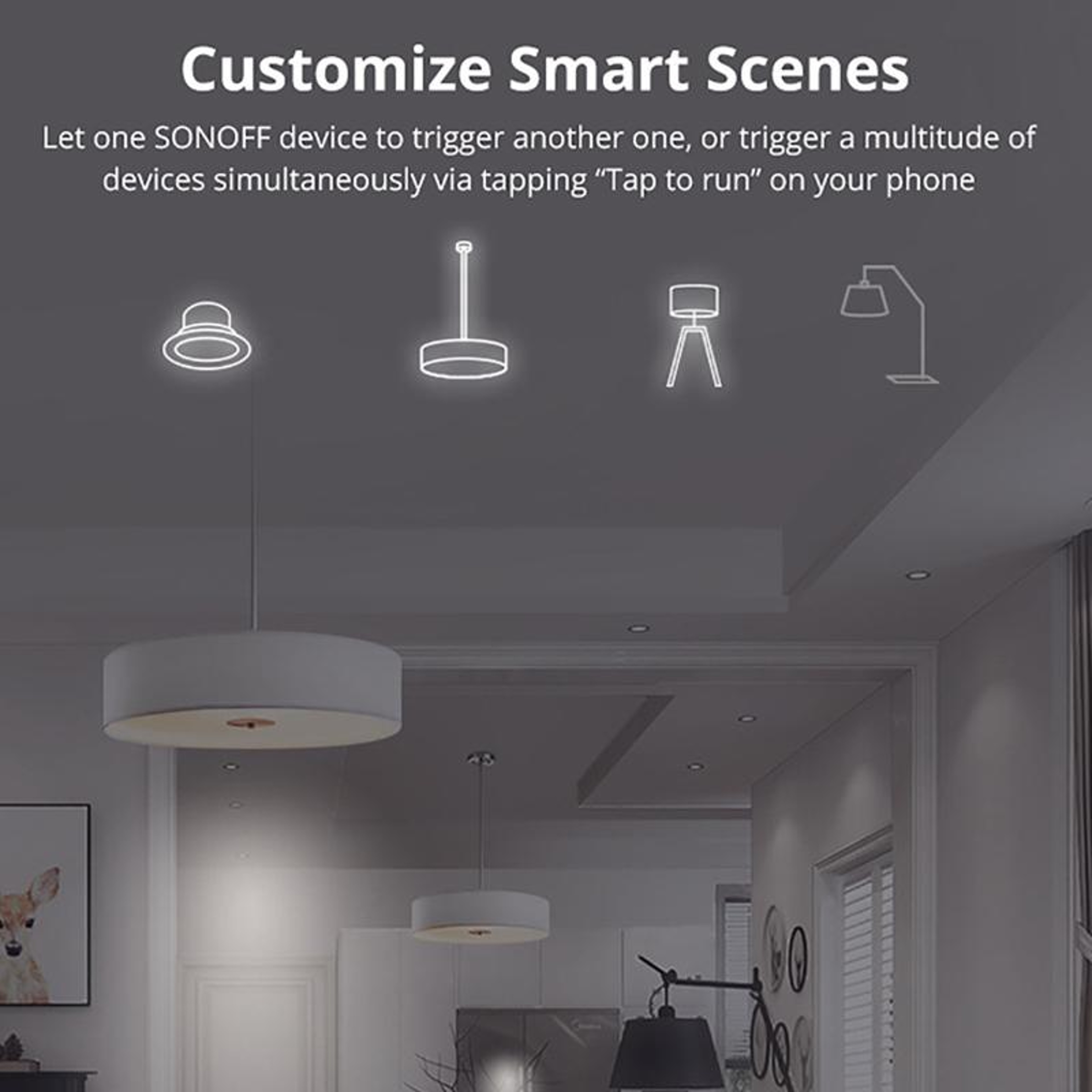 Sonoff MINIR2 WiFi Smart Switch Dual Control DIY Smart Switch for Smart Home Automation – view 7
